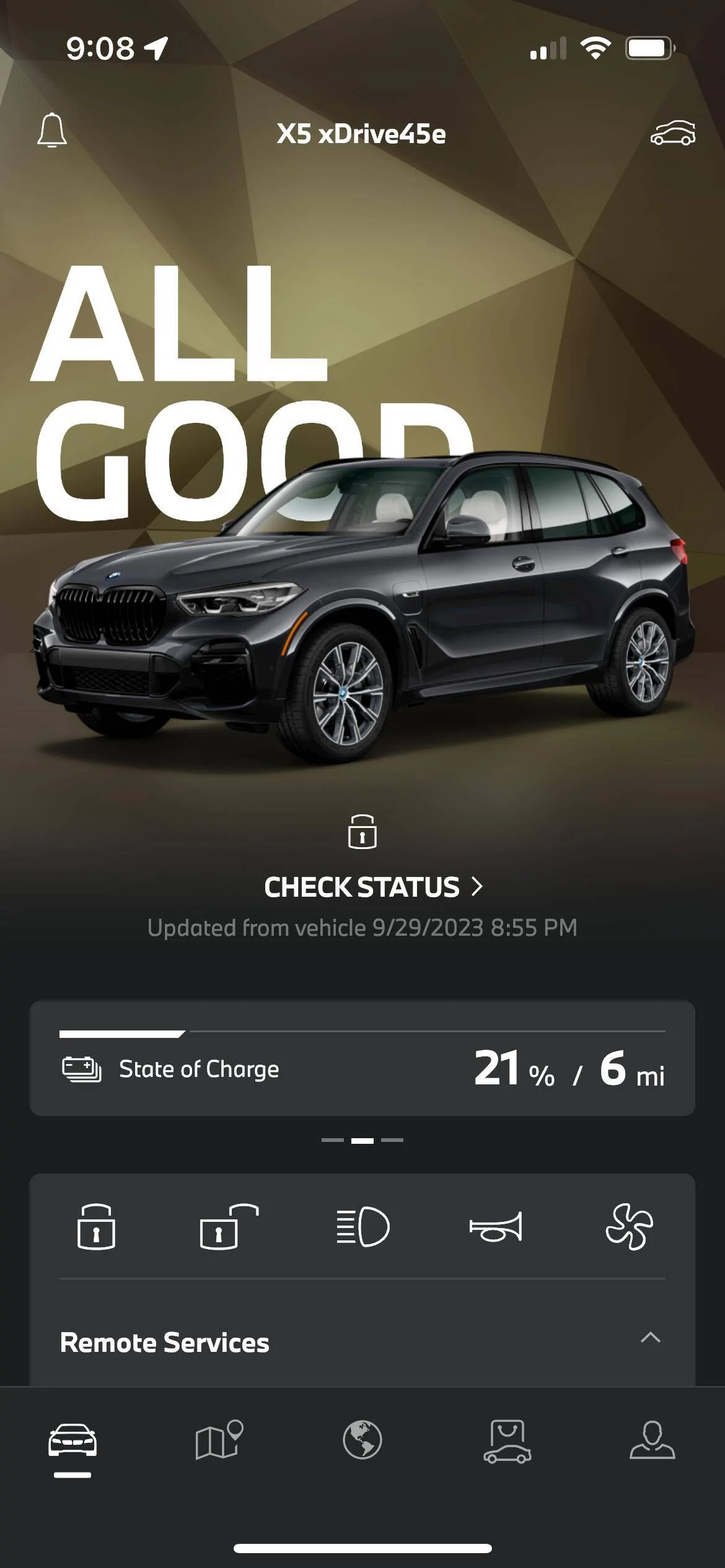 Ford Mustang Mach-E FordPass™ By Ford Motor Co. for iOS with Apple Watch. IMG_2186