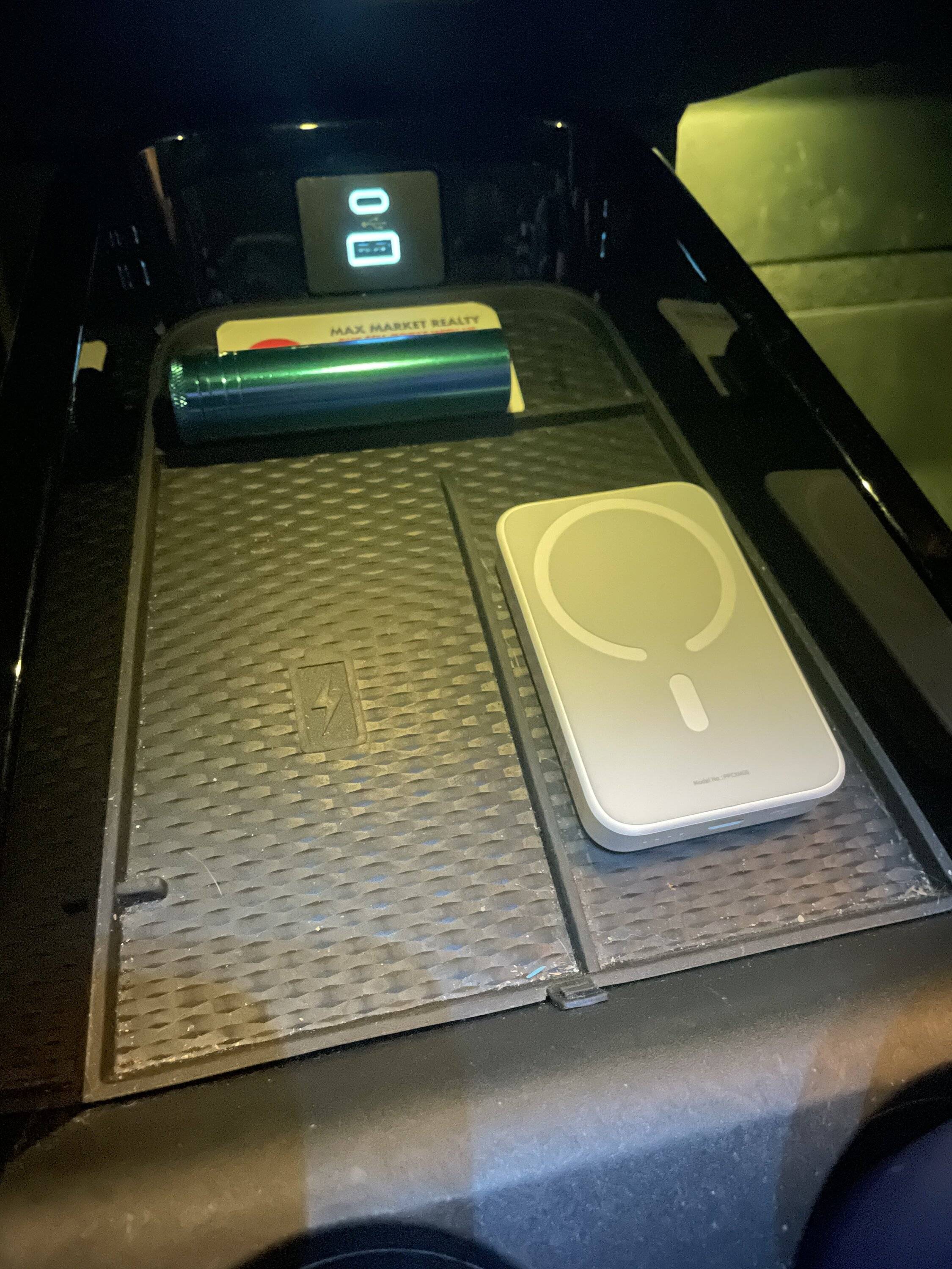 Ford Mustang Mach-E Cell Phone Holder Solution IMG_0334