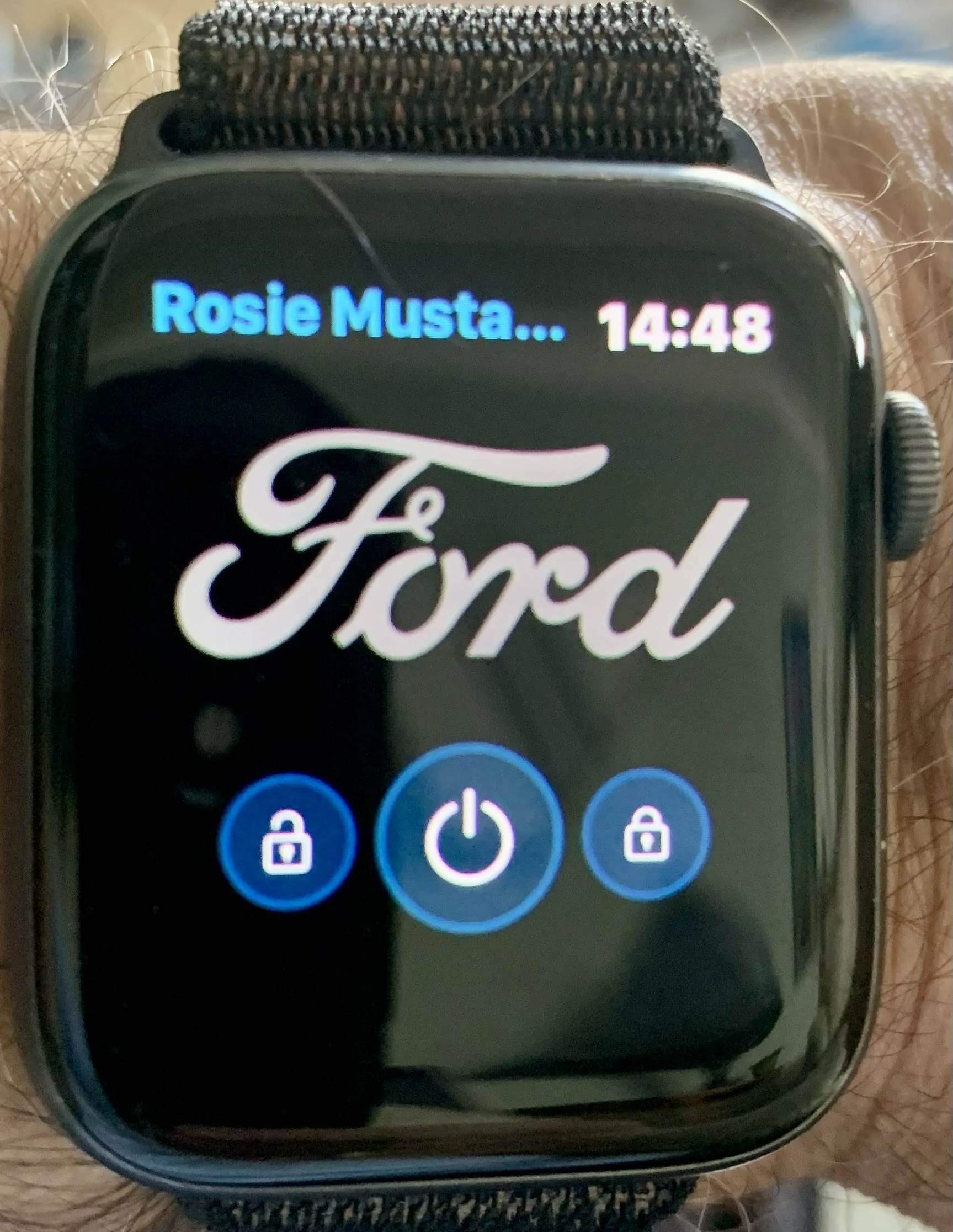 Ford Mustang Mach-E New FordPass Smartwatch App IMG_9285