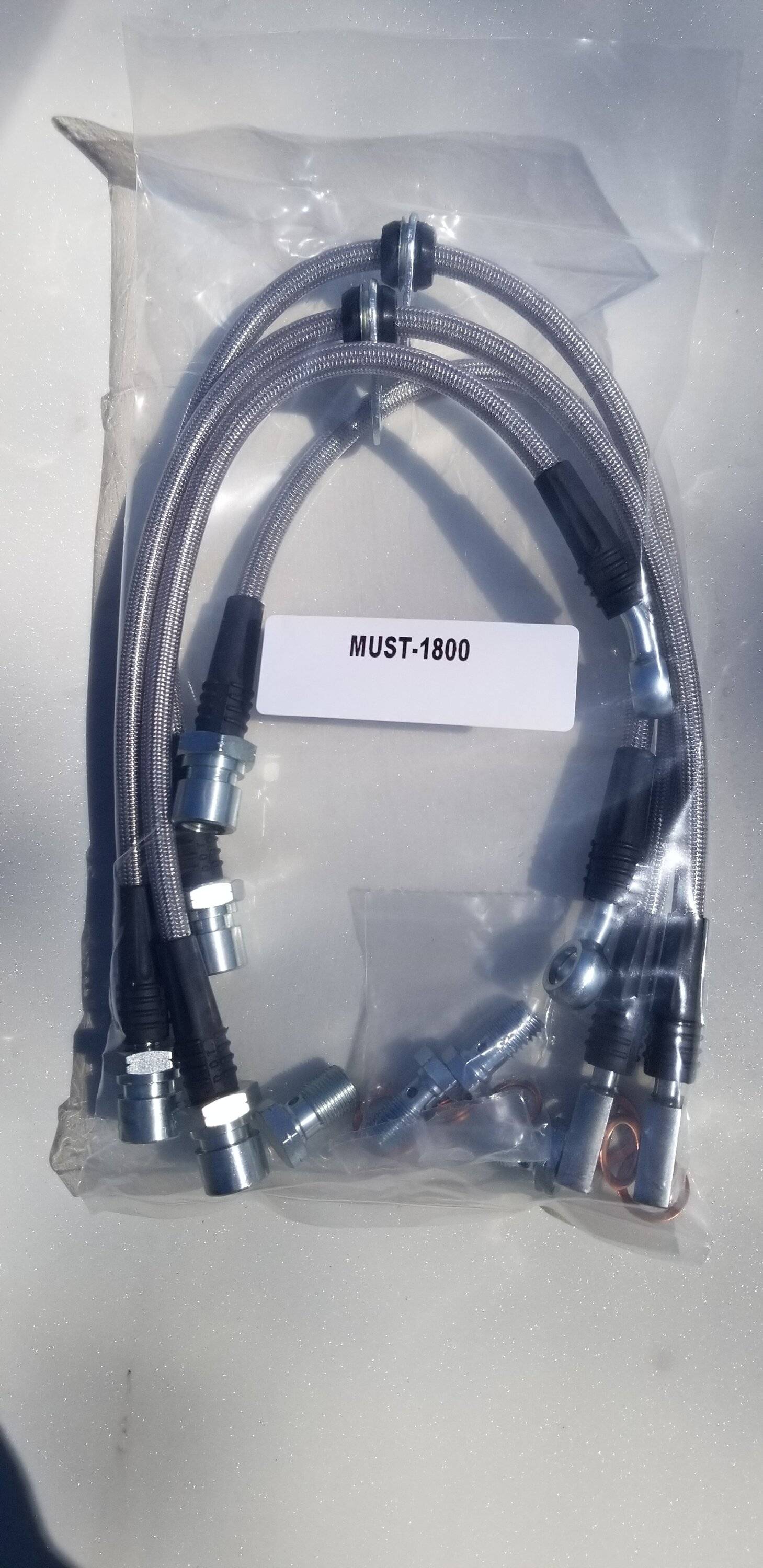 Ford Mustang Mach-E Stainless steel brake lines installed review 😃 20231010_142601