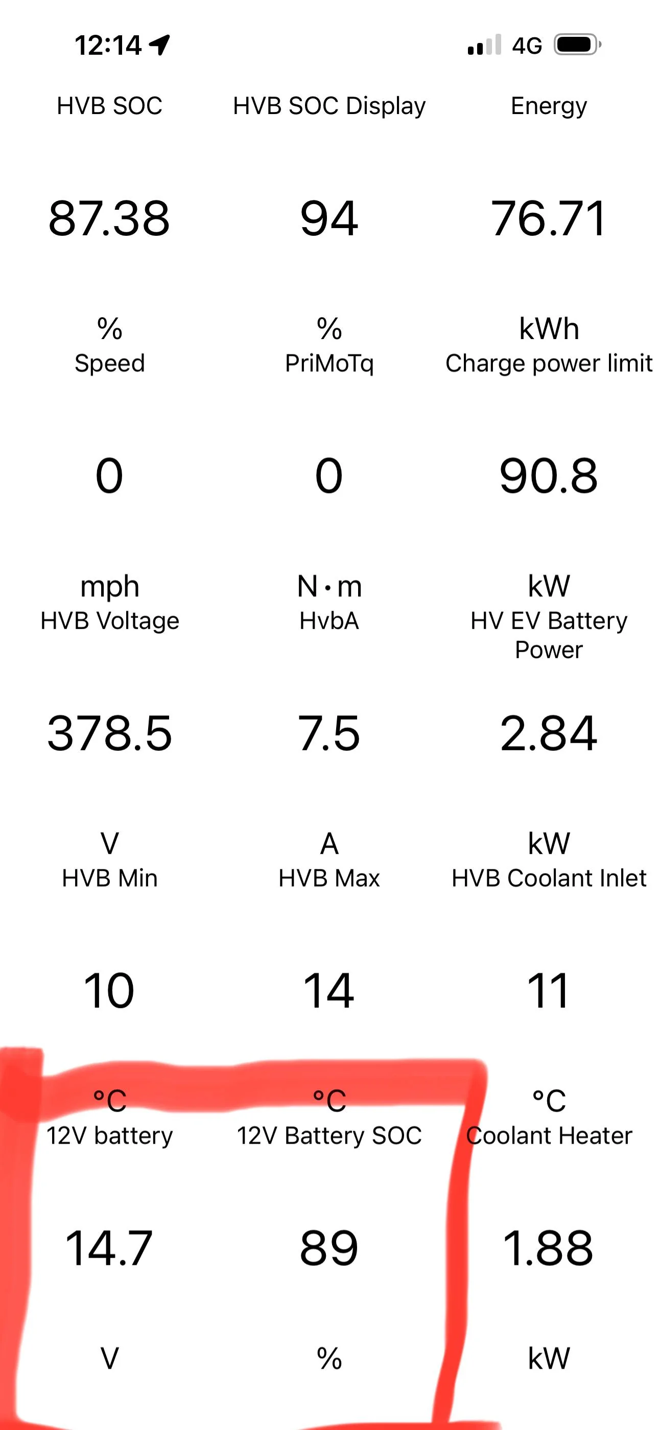 Ford Mustang Mach-E Is 12V battery covered until warranty? What's a healthy voltage? IMG_2473
