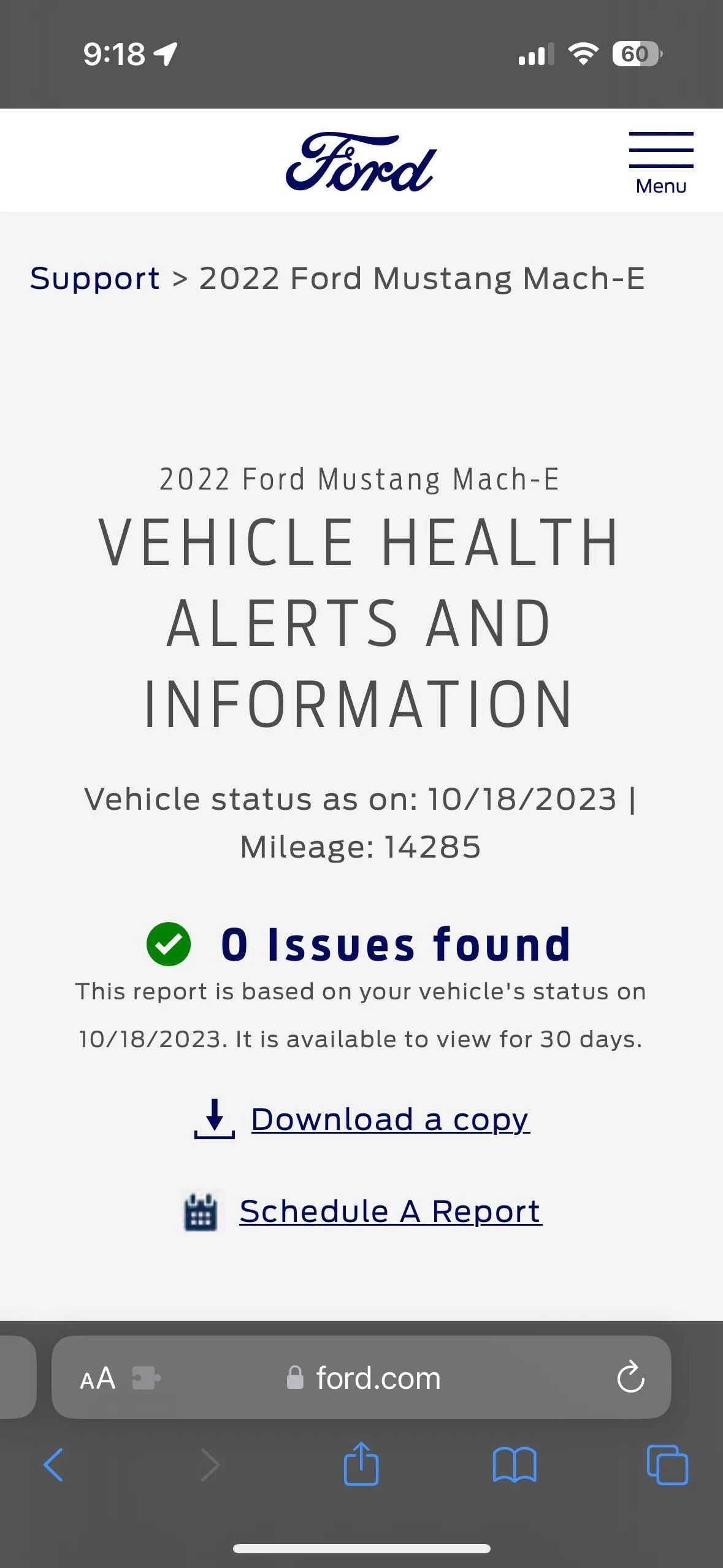 Ford Mustang Mach-E High Voltage Battery Junction Box (HVBJB) Replacement Recall for  recall HVBJB in 30,013 Mach-E IMG_0265