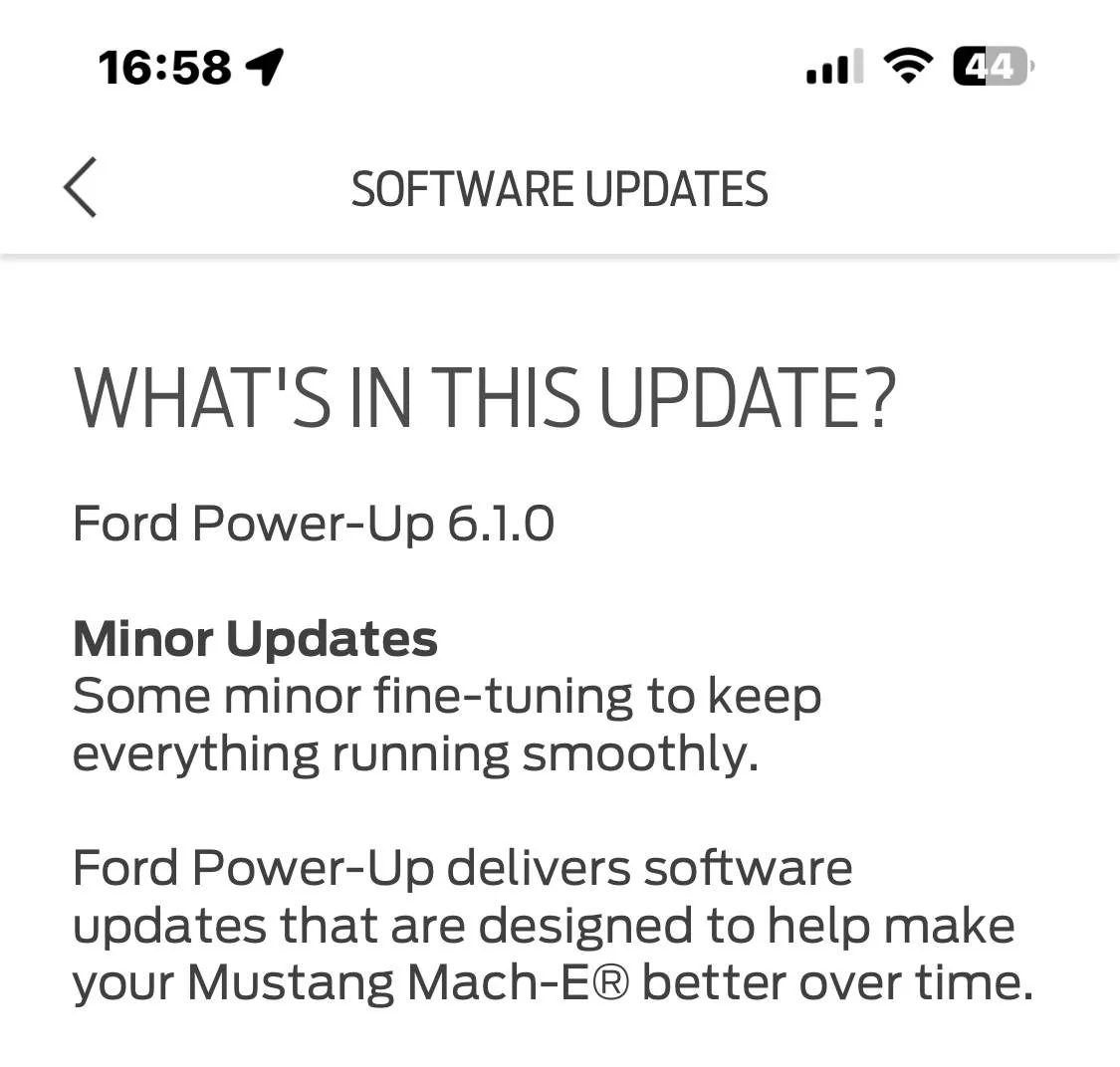 Ford Mustang Mach-E Real time traffic Ford navigation not working ?  Something missing or setting I need to change ? Screenshot 2023-10-19 at 16.58.56