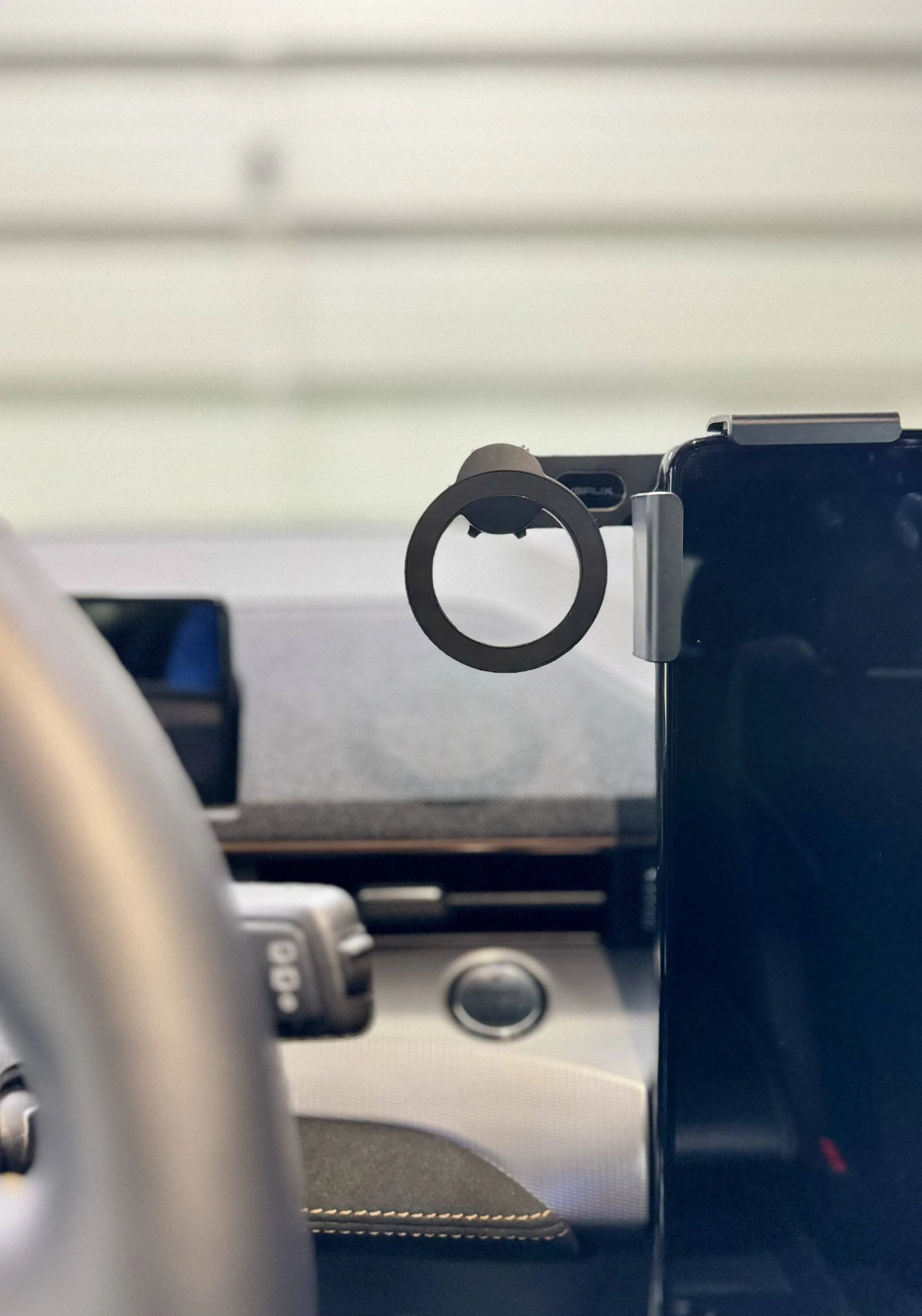 Ford Mustang Mach-E Cell Phone Holder Solution IMG_0428