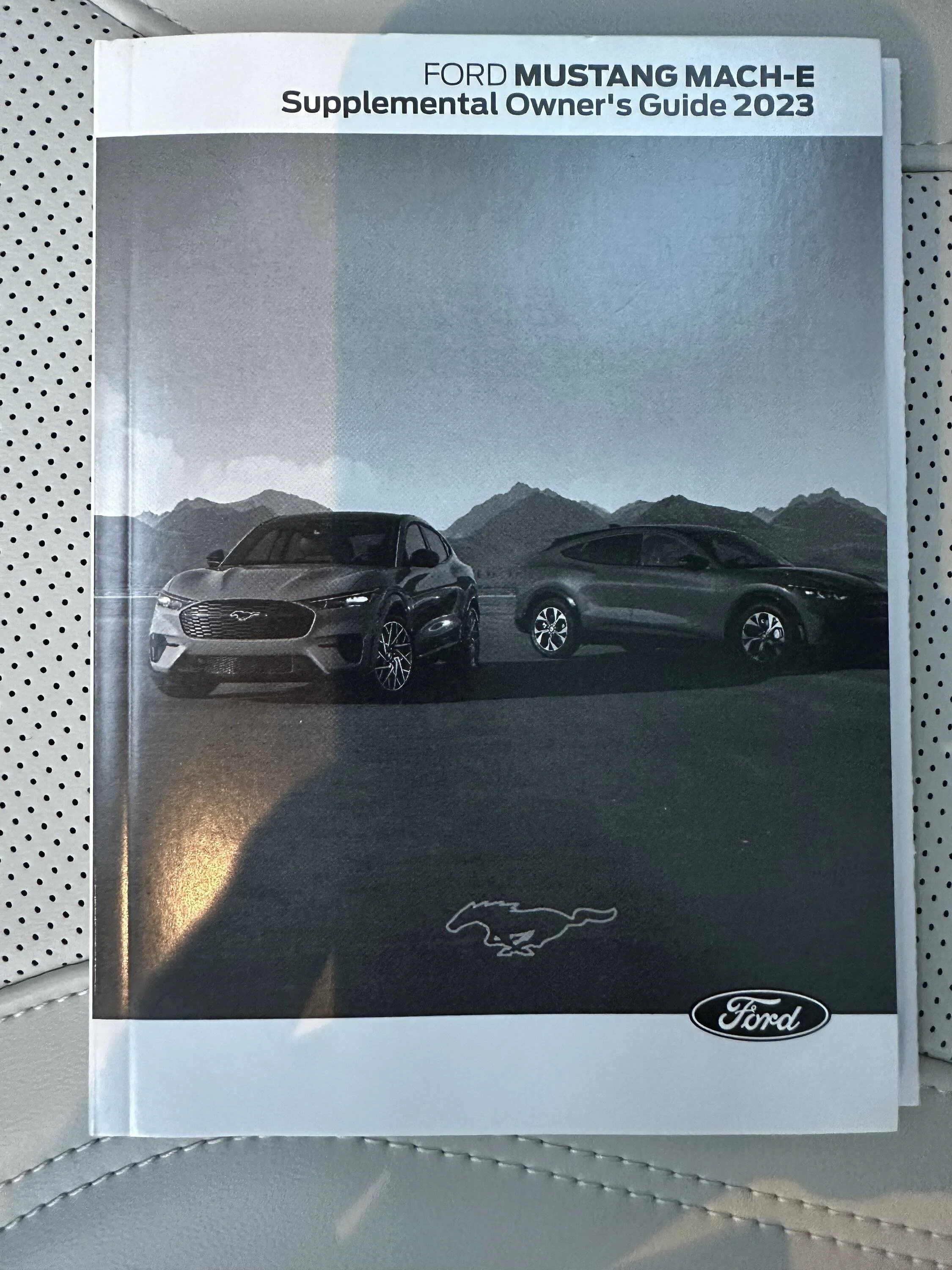 Ford Mustang Mach-E 2023 Mach E - Owner's Manual?? Su