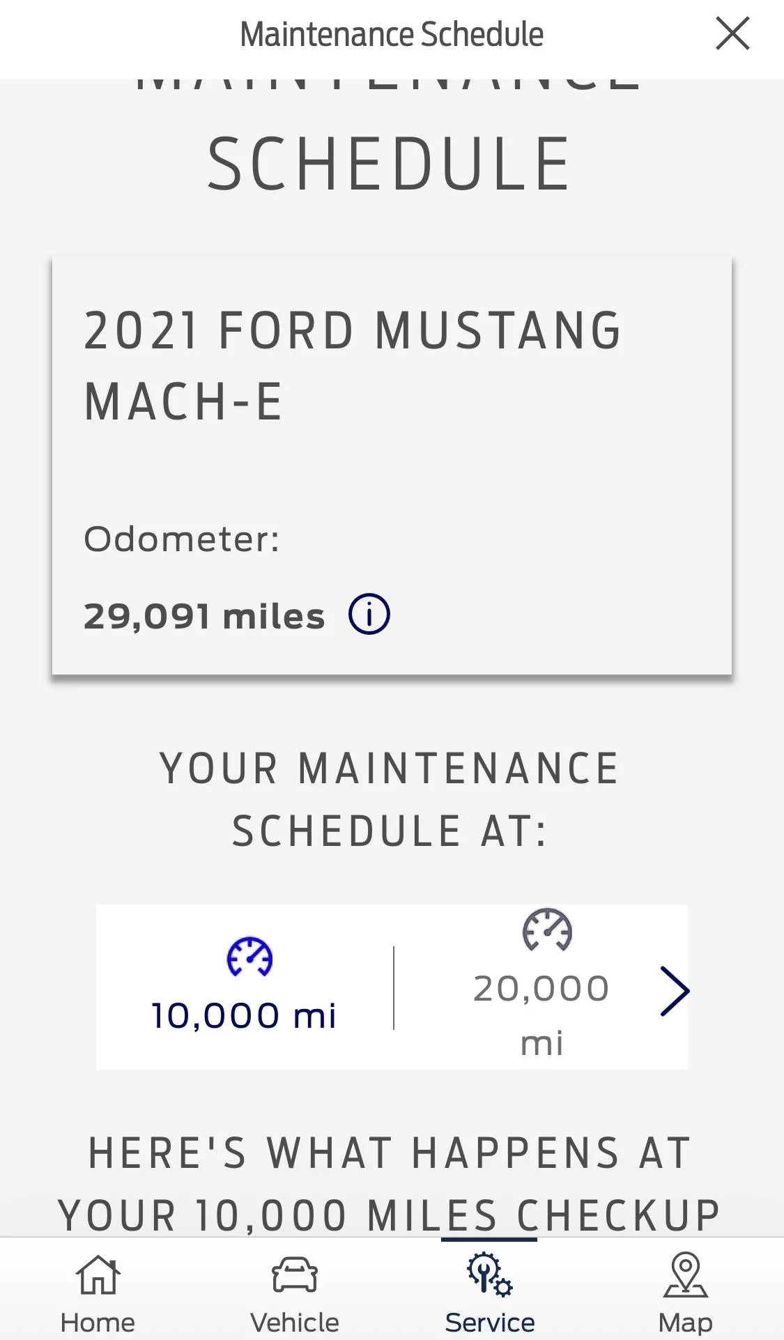 Ford Mustang Mach-E What maintenance does Mach-E require? IMG_3460