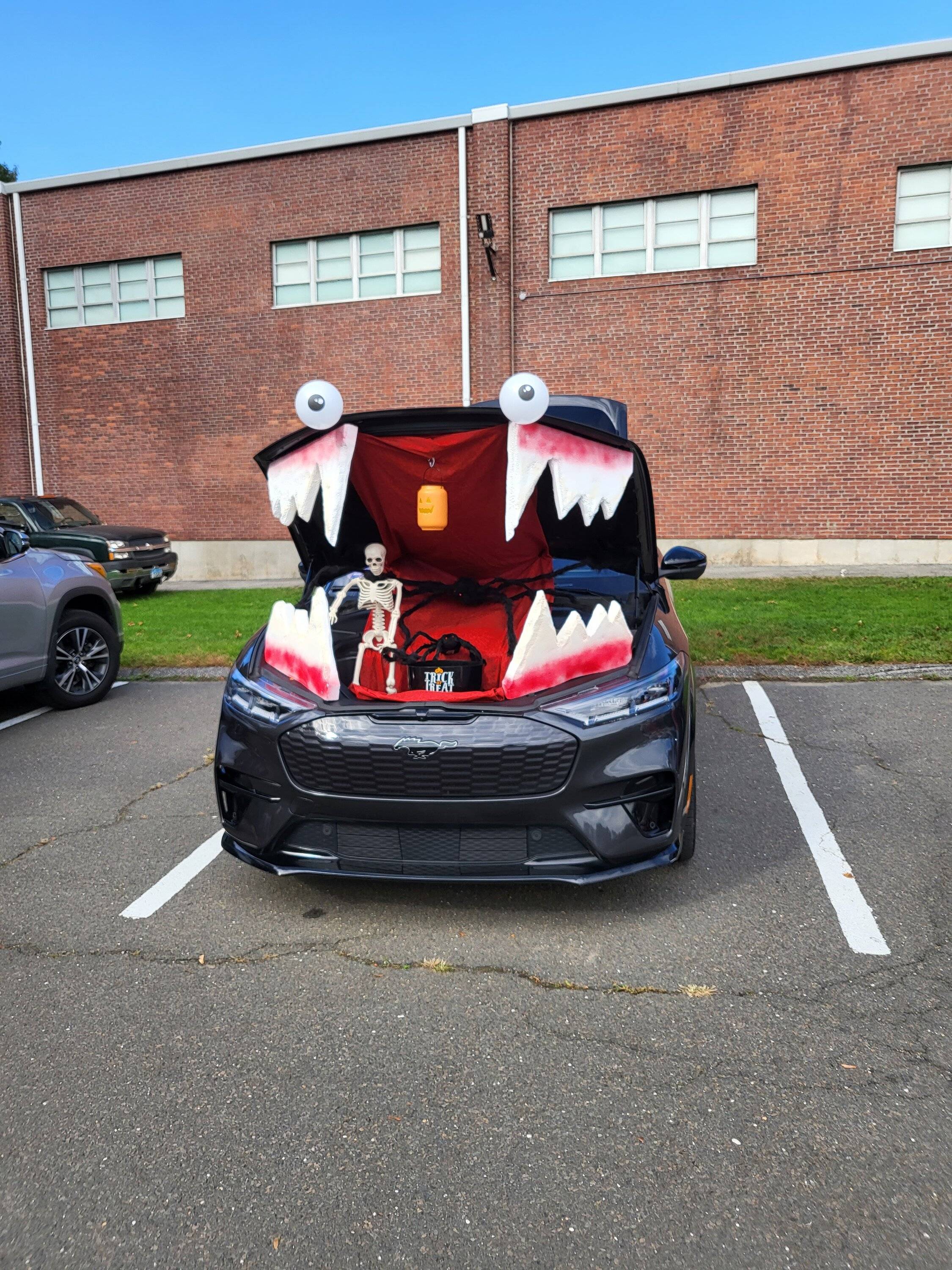 Ford Mustang Mach-E Frunk-Or-Treat ideas? 20231027_141700