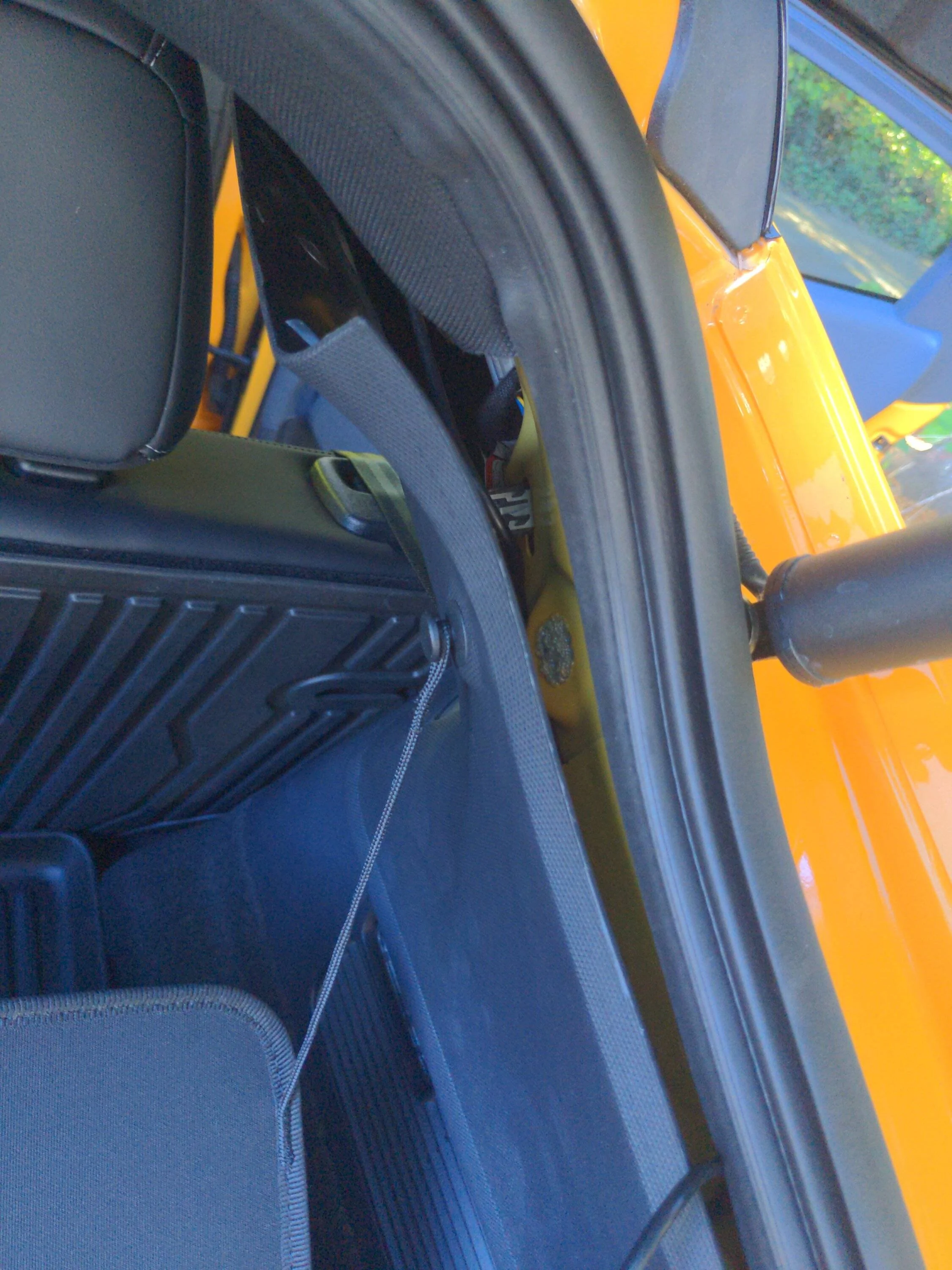 Ford Mustang Mach-E How do I route dash cam wires? 16986047428455011604784943880383