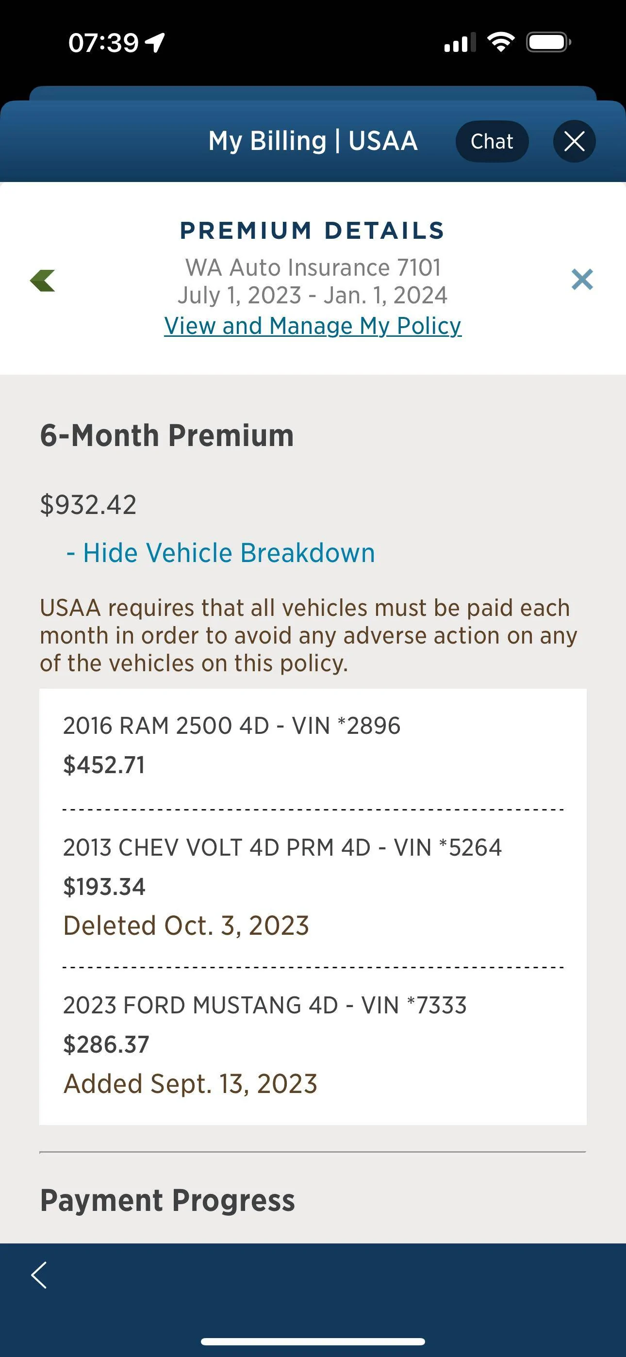 Ford Mustang Mach-E Insurance Costs IMG_3652