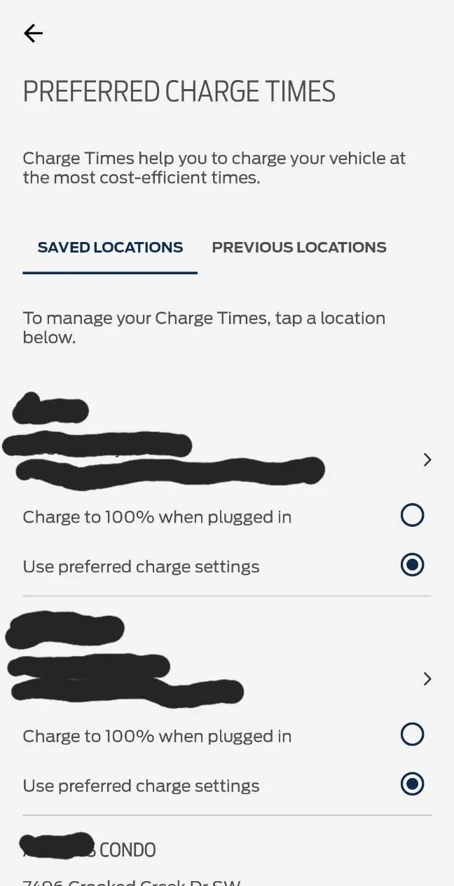 Ford Mustang Mach-E Charging time set in car not being honored. Screenshot_20231031_215117_FordPass