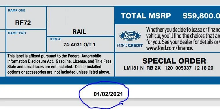 Ford Mustang Mach-E Order Scheduled for Production Date 1609620443726