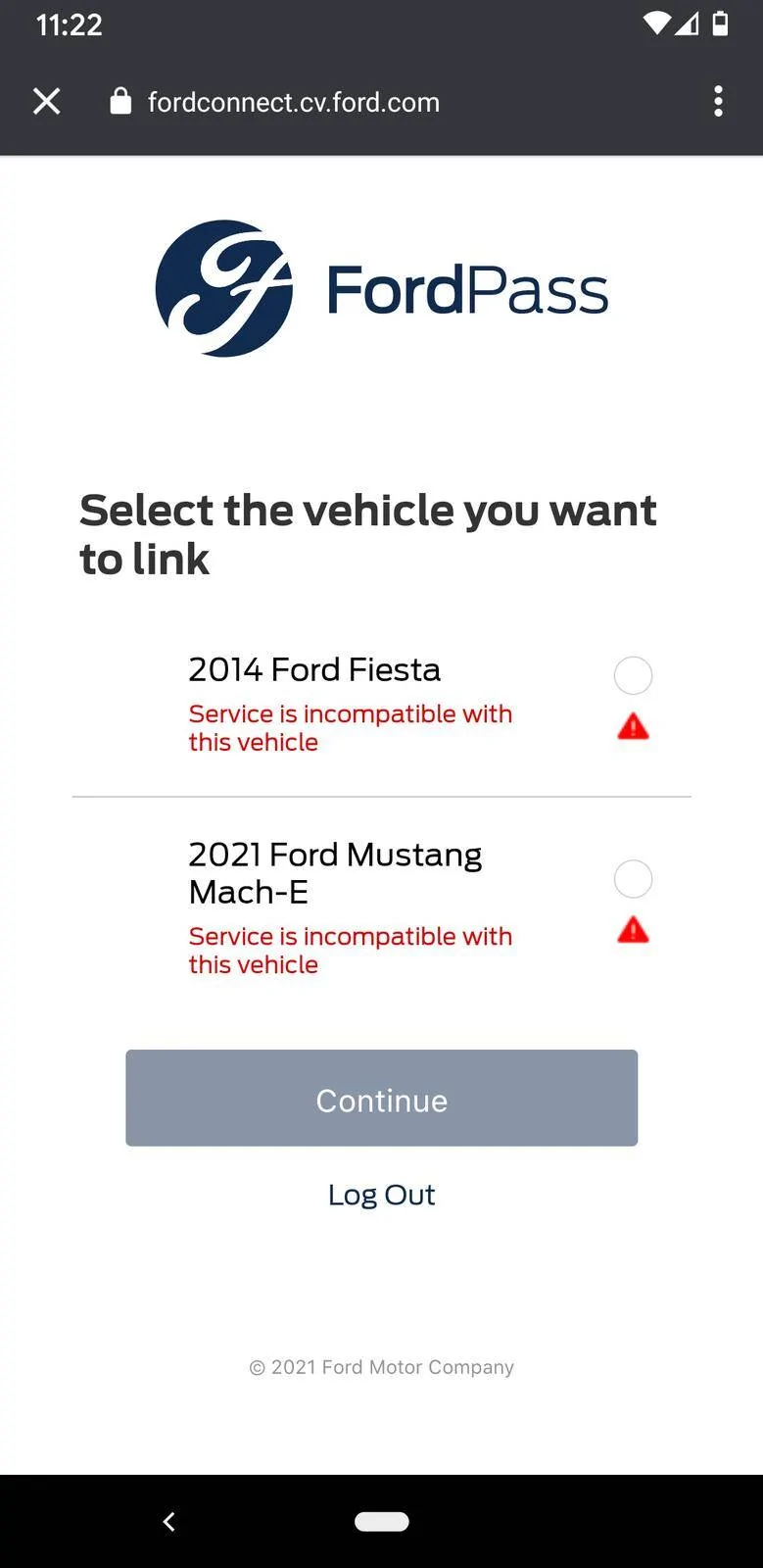 Ford Mustang Mach-E Fordpass Alexa Skill, Google Home Screenshot_20210102-112233