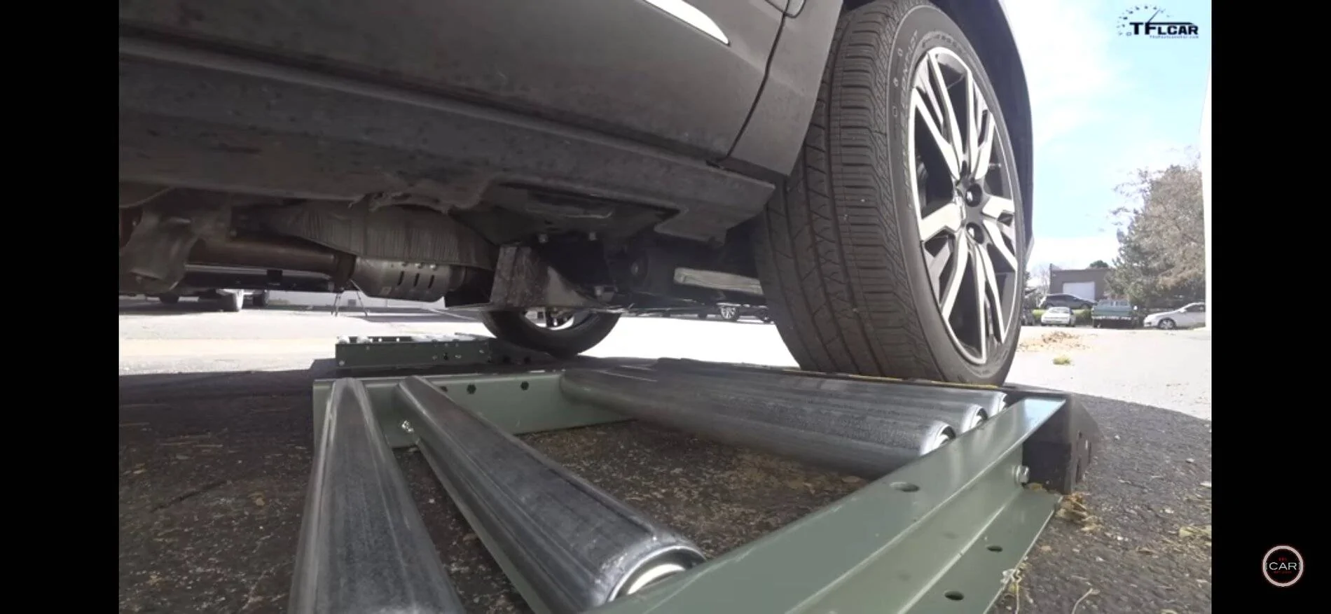 Ford Mustang Mach-E AWD Mach-E Slip Test vs Model Y by TFL Screenshot_20210103-143615_YouTu