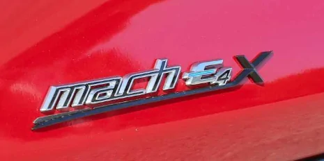Ford Mustang Mach-E What do the 4 and x represent on the fender badge? 1609870006652