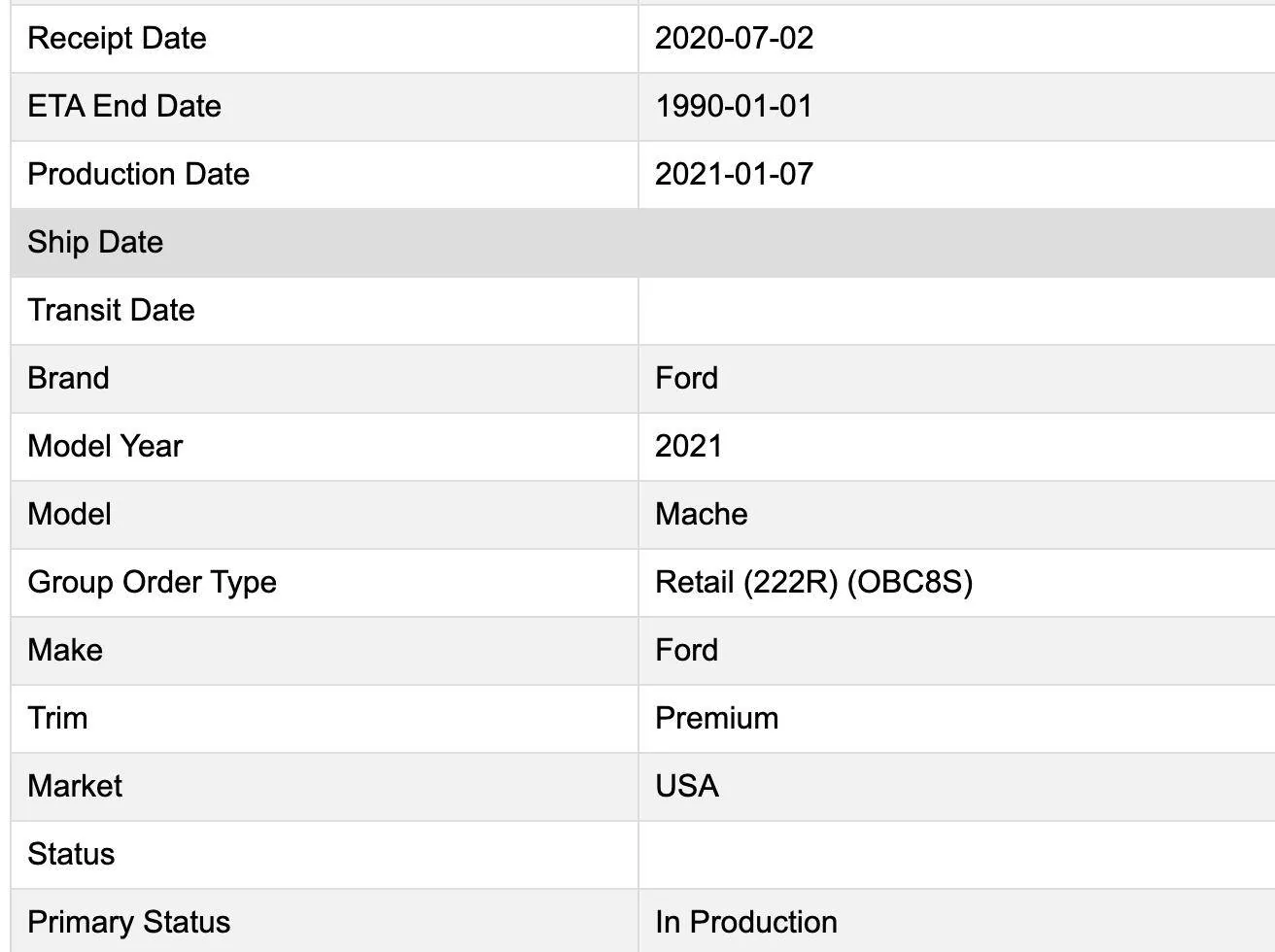Ford Mustang Mach-E For those who have had the MME produced or have been given an actual production date 1610059270189