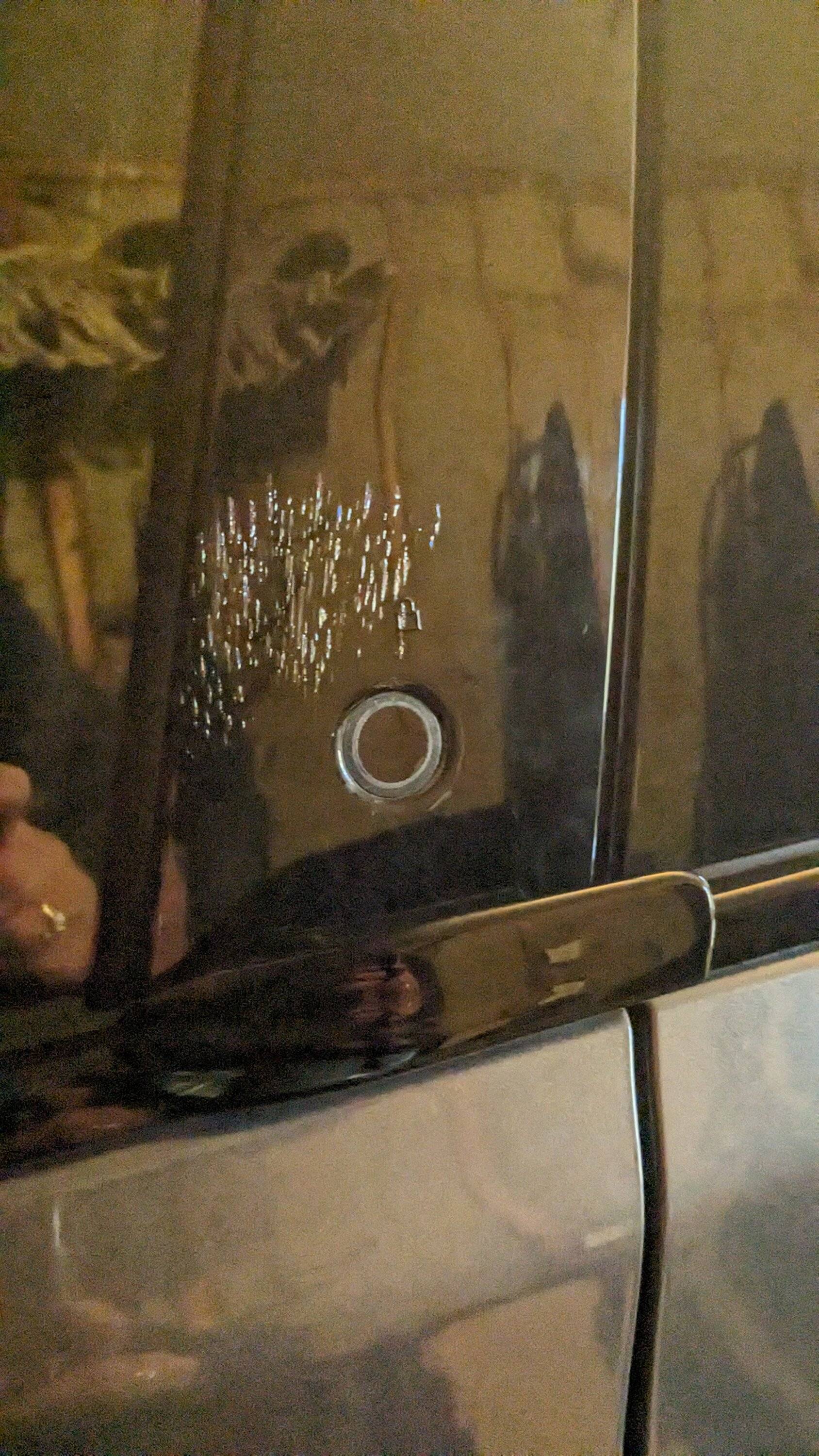 Ford Mustang Mach-E External Keypad Panel Delamination/Bubbles PXL_20231103_185521708
