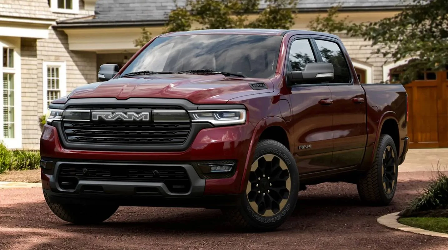 Ford Mustang Mach-E 2025 Ram 1500 Ramcharger (gas-assisted EV) with 690+ mile range RAM