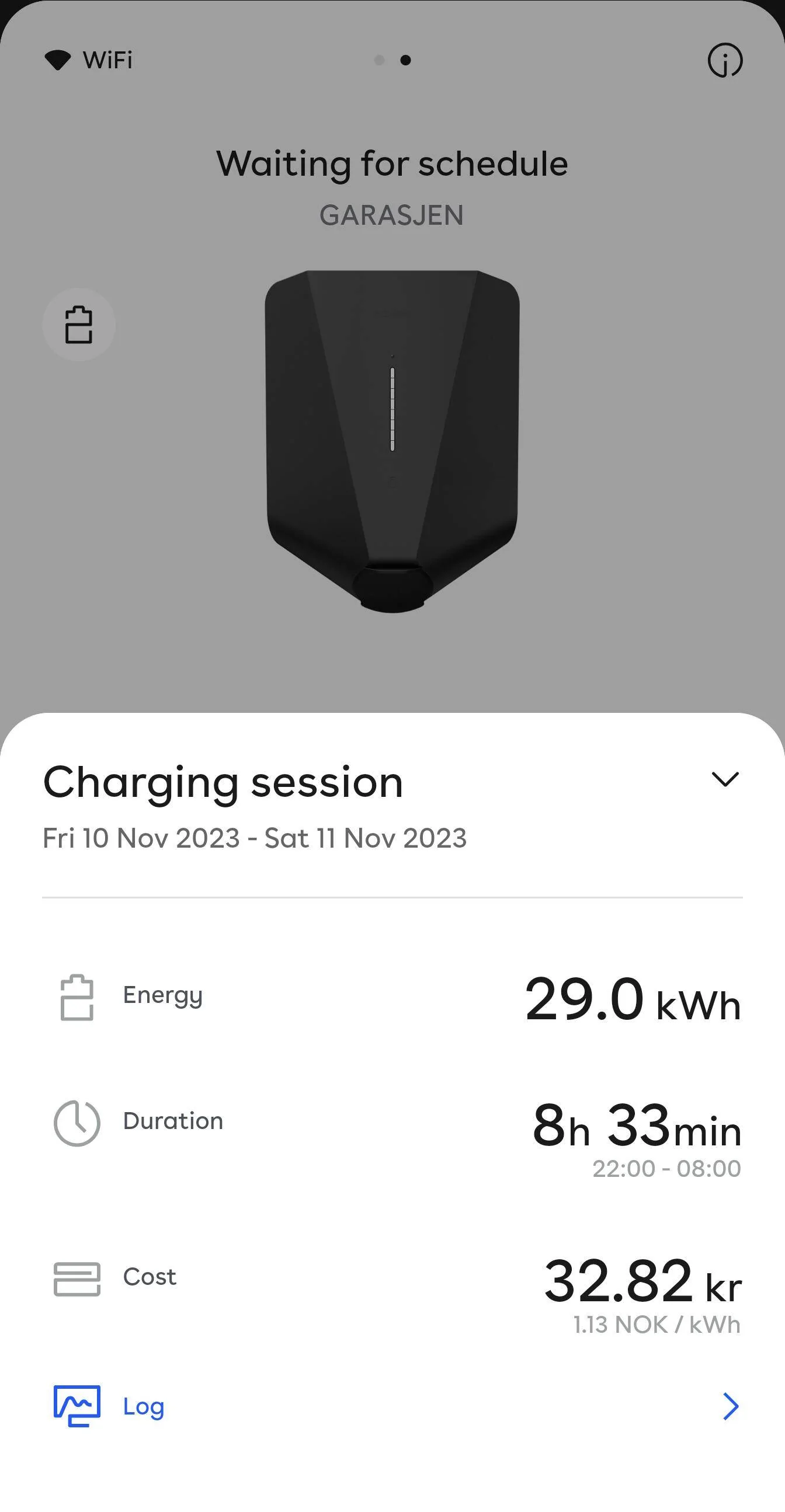 Ford Mustang Mach-E Charging efficiency (home charging) Screenshot_20231111-140112~2