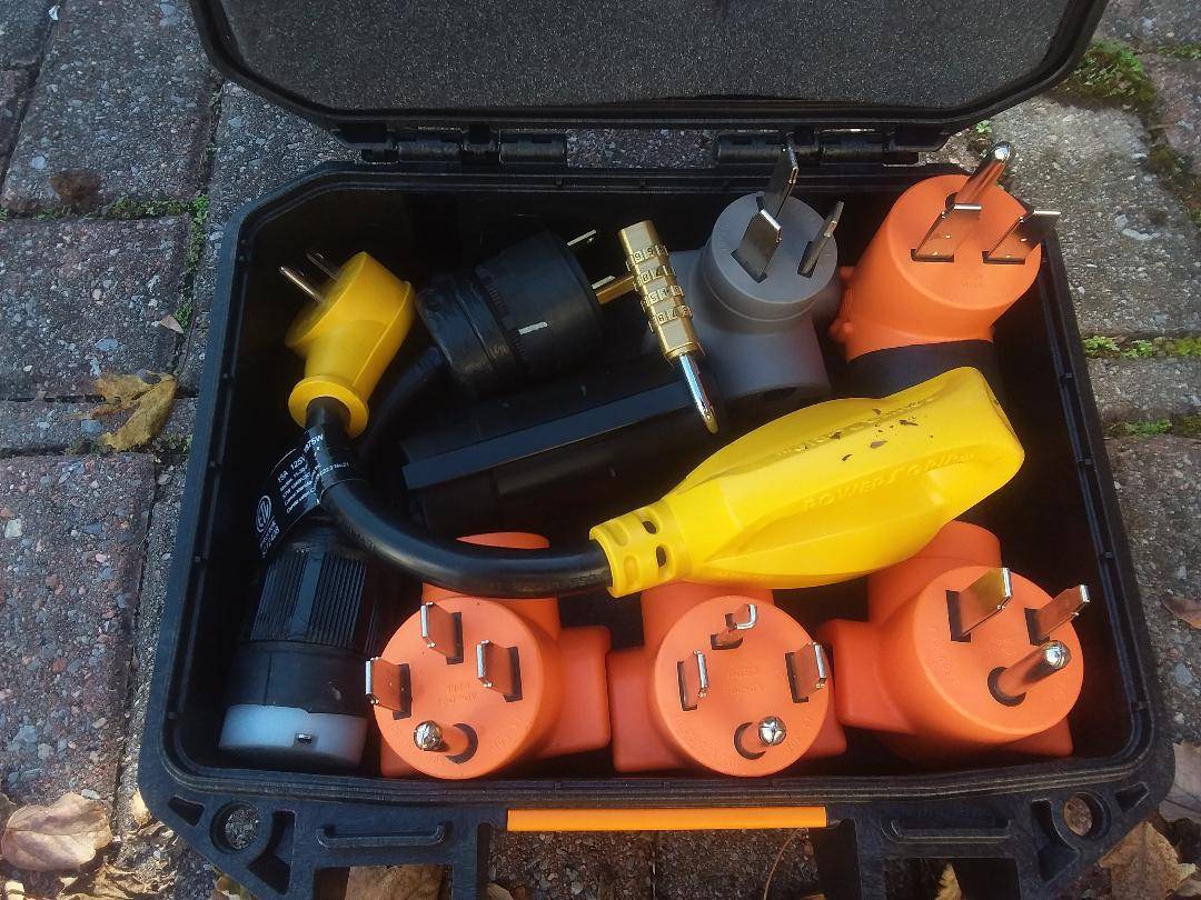 Ford Mustang Mach-E Do you carry a charger in your Mach-E? EVSE Go Box - packed