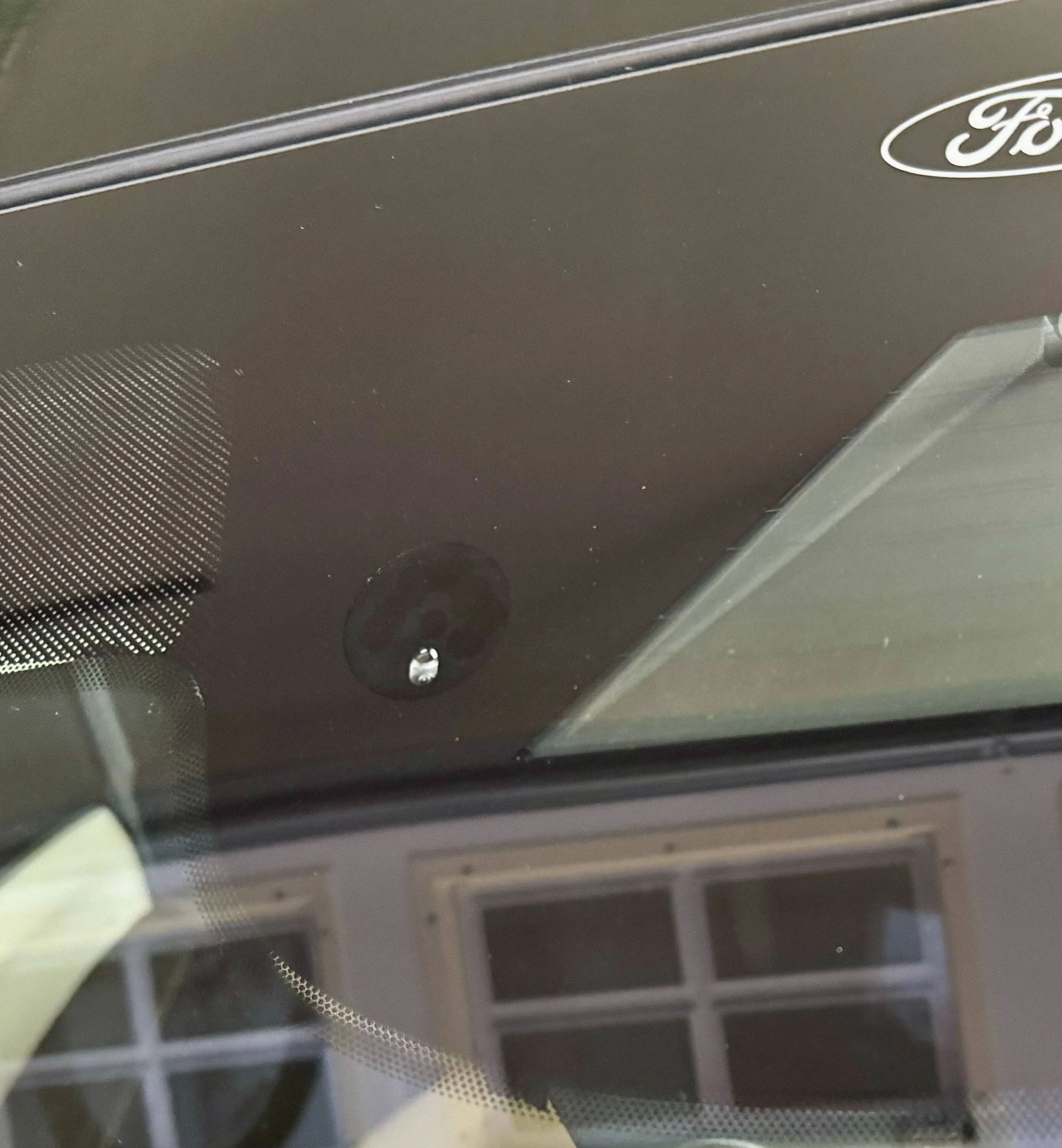Ford Mustang Mach-E Rain sensor not "sealed" against windshield anymore IMG_3724