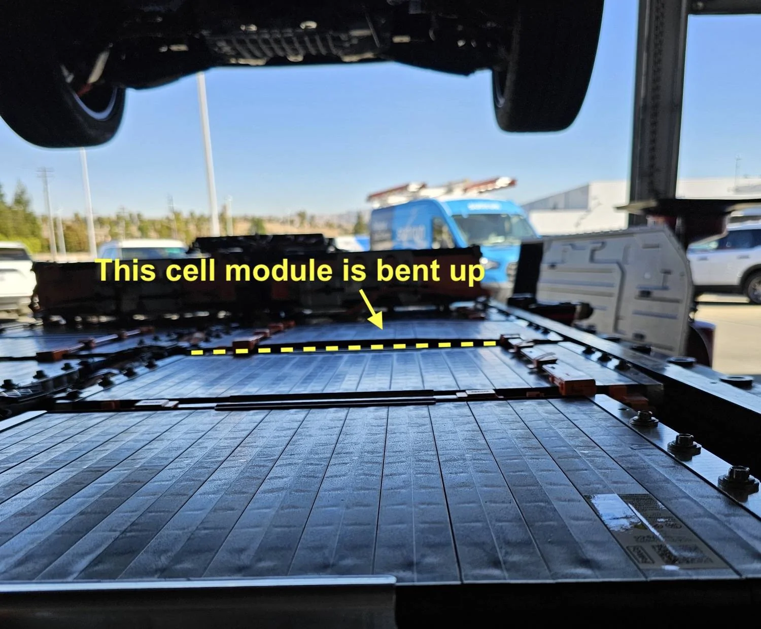 Ford Mustang Mach-E High Voltage Battery Junction Box (HVBJB) Replacement Recall for  recall HVBJB in 30,013 Mach-E Cell module damag