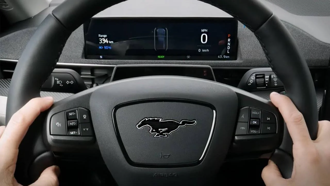 Ford Mustang Mach-E Aftermarket steering wheel change -- options / recommendations? maxresdefault