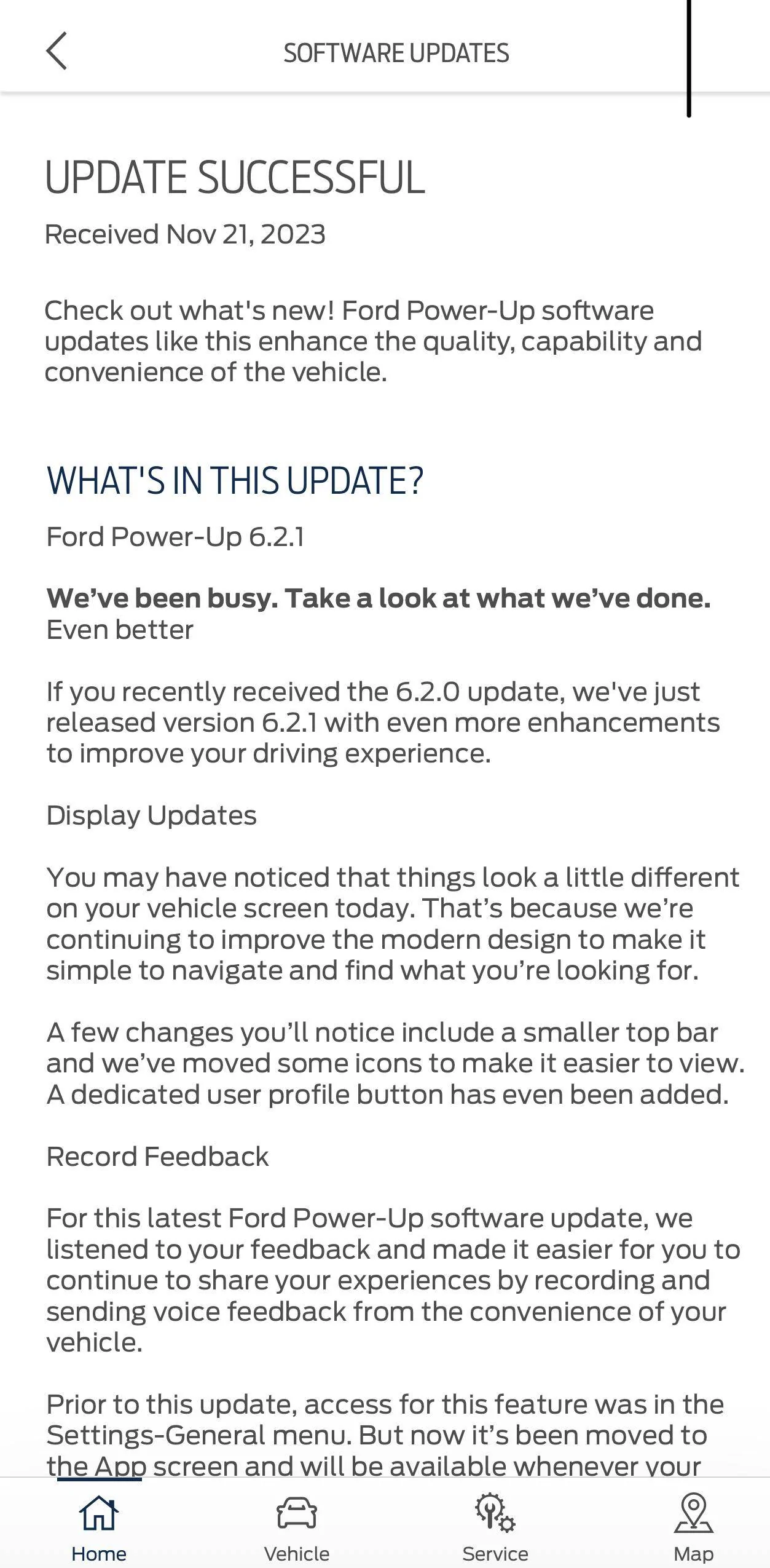 Ford Mustang Mach-E Power-Up OTA 6.2.1 1700681930602