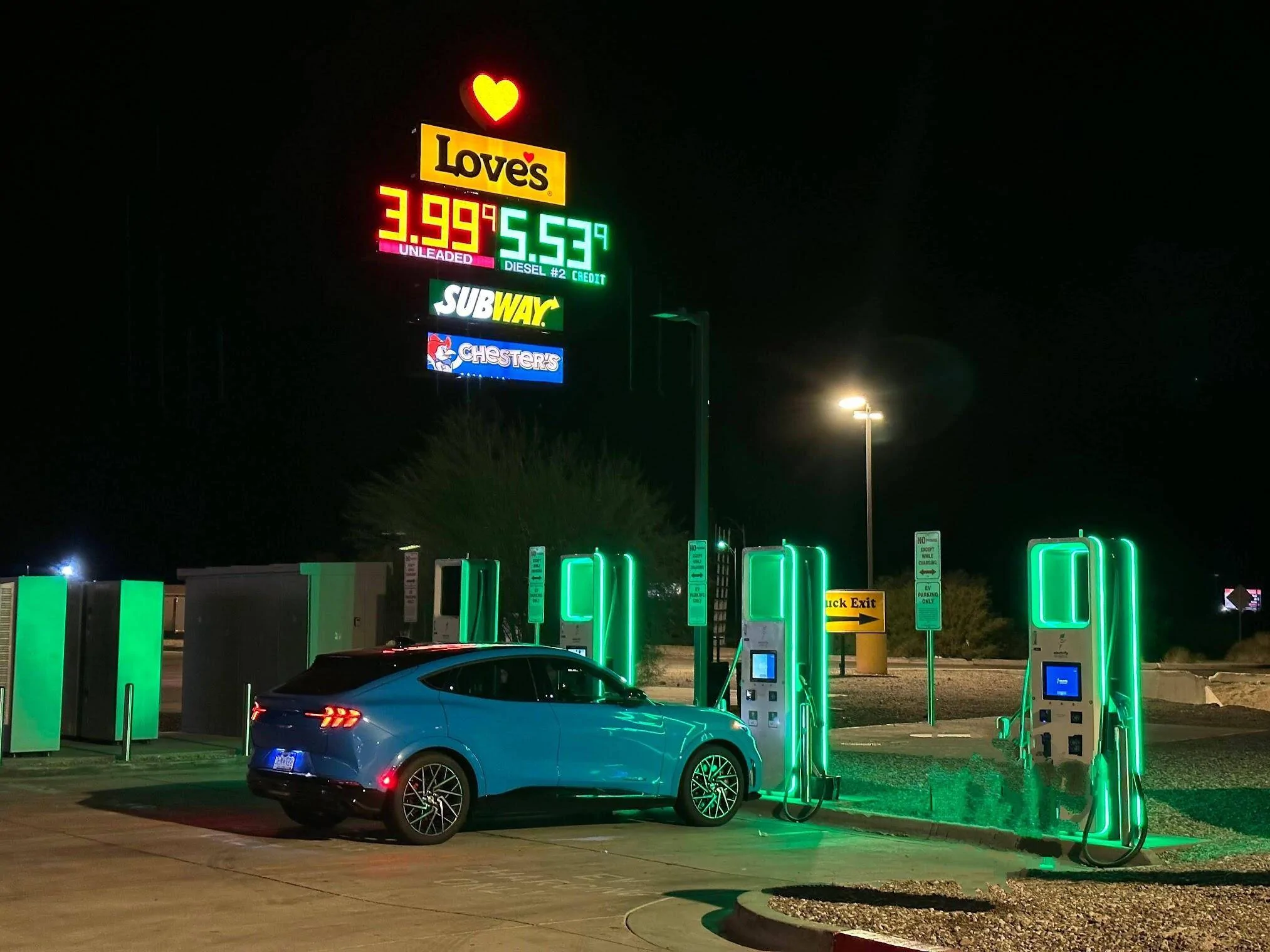 Ford Mustang Mach-E Electrify America stations are regularly full now - is EA finally making money? 1701051290757
