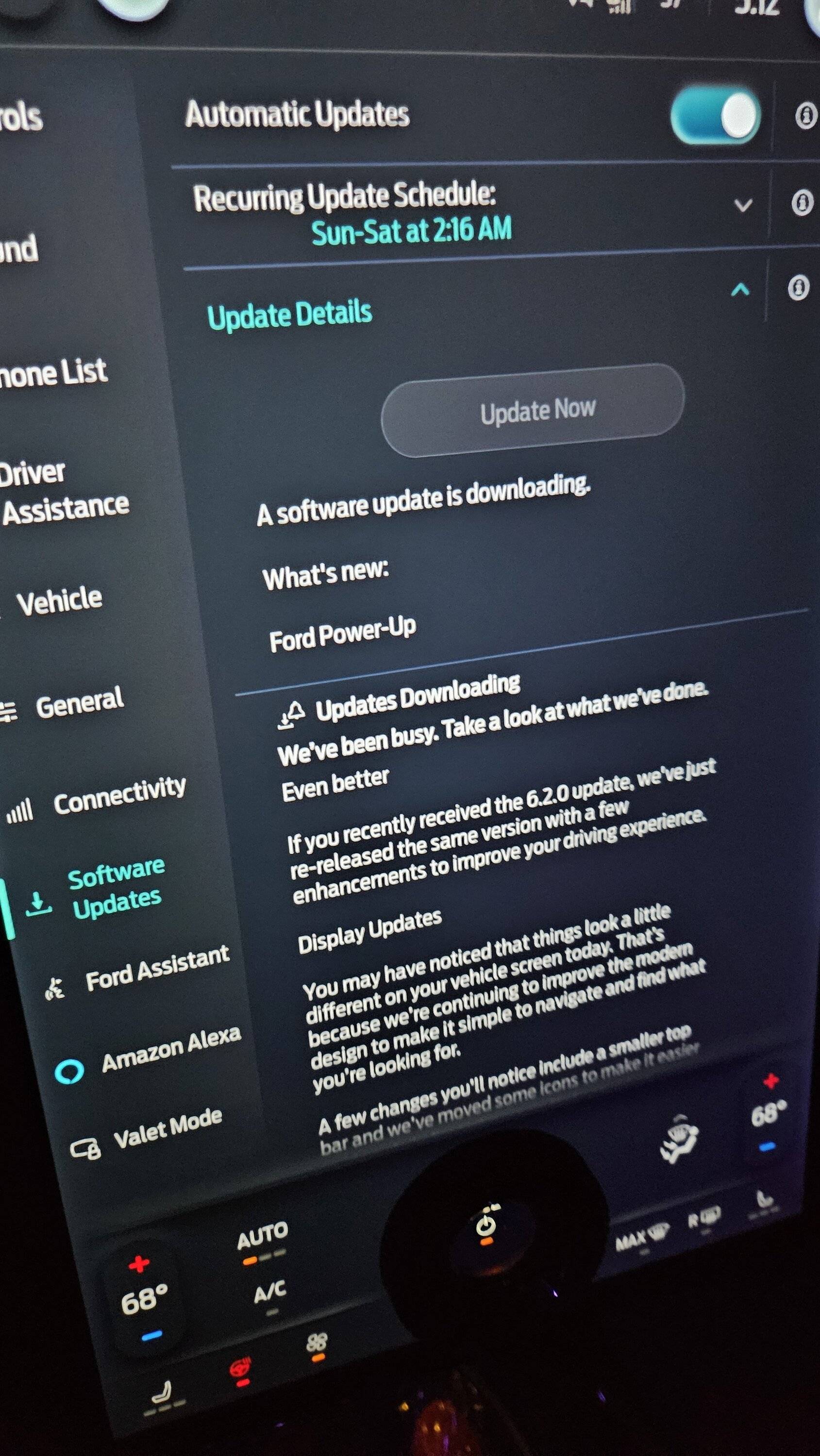 Ford Mustang Mach-E Stuck on 6.1.0 (Not MY21) 20231205_171231