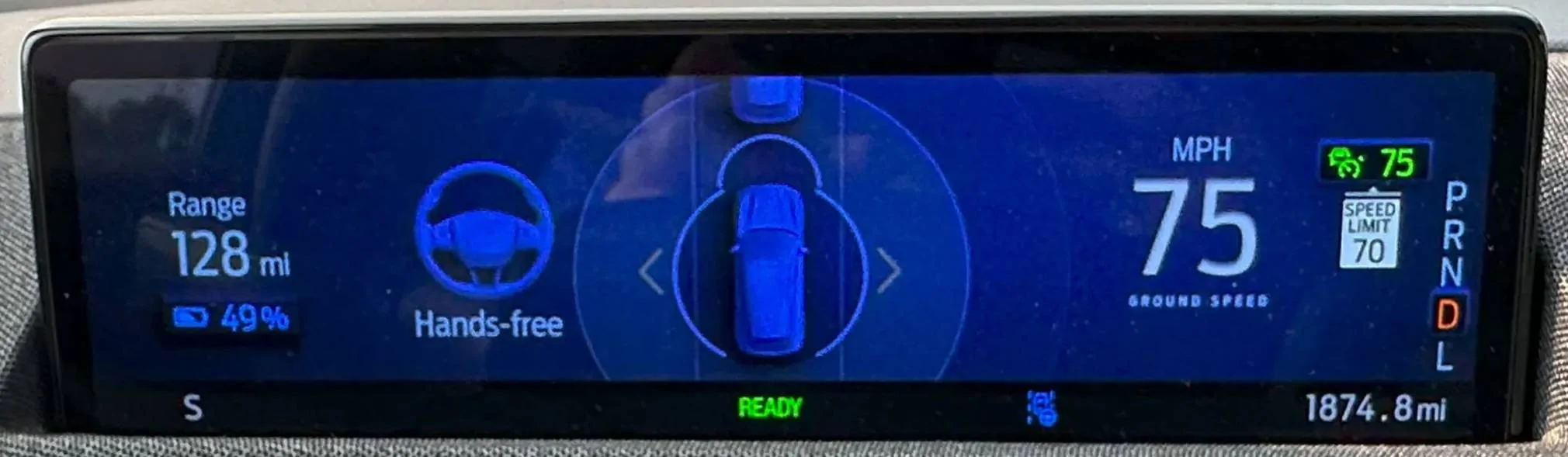 Ford Mustang Mach-E PowerUp 6.8.0 released Ford-BlueCruise screen
