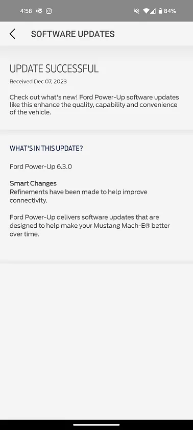 Ford Mustang Mach-E PowerUp 6.3.0 Released Screenshot_20231207-165847