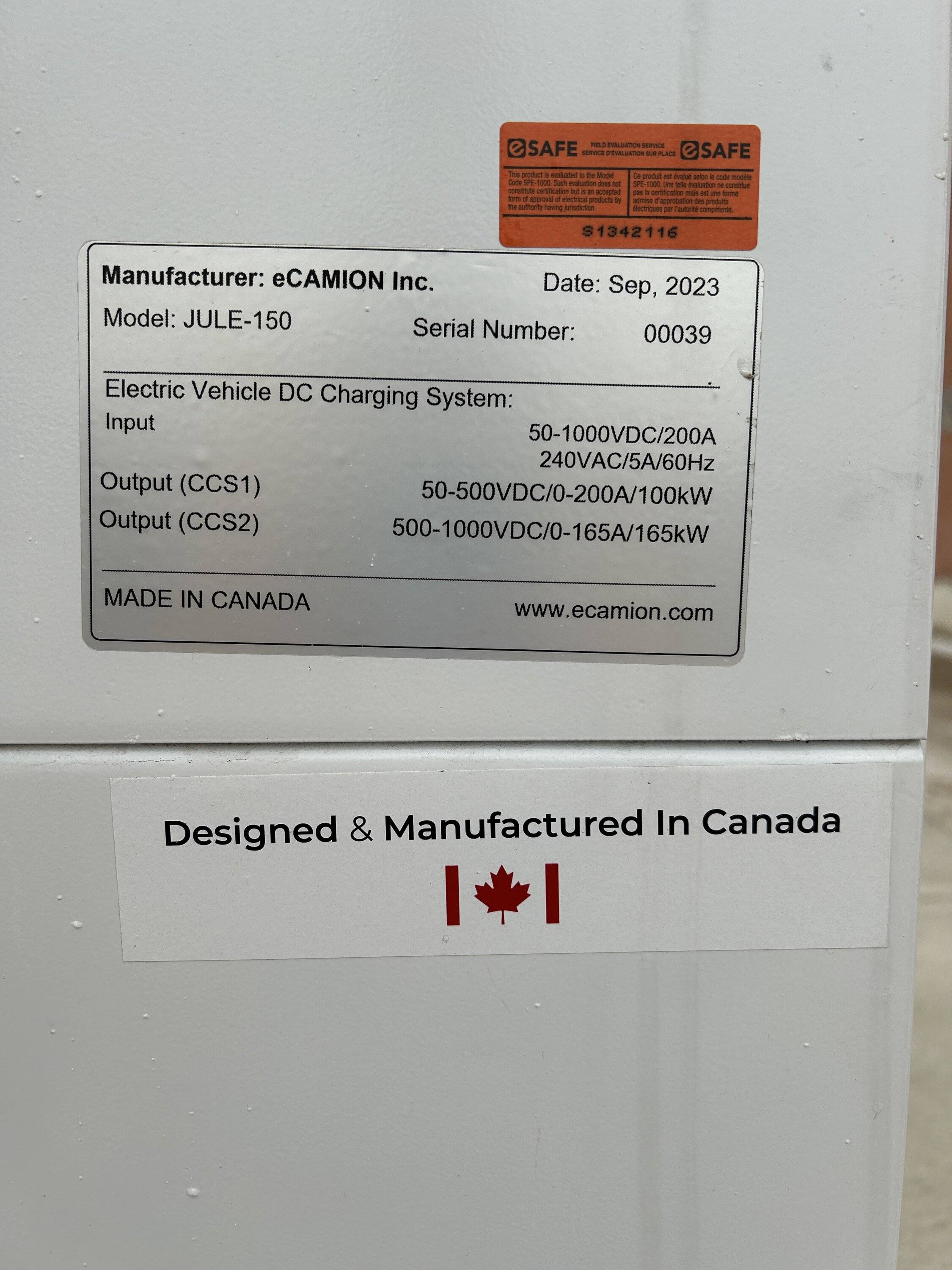 Ford Mustang Mach-E Made In Canada! Jule DCFC Charging Stations at Longo's IMG_0781.JPG