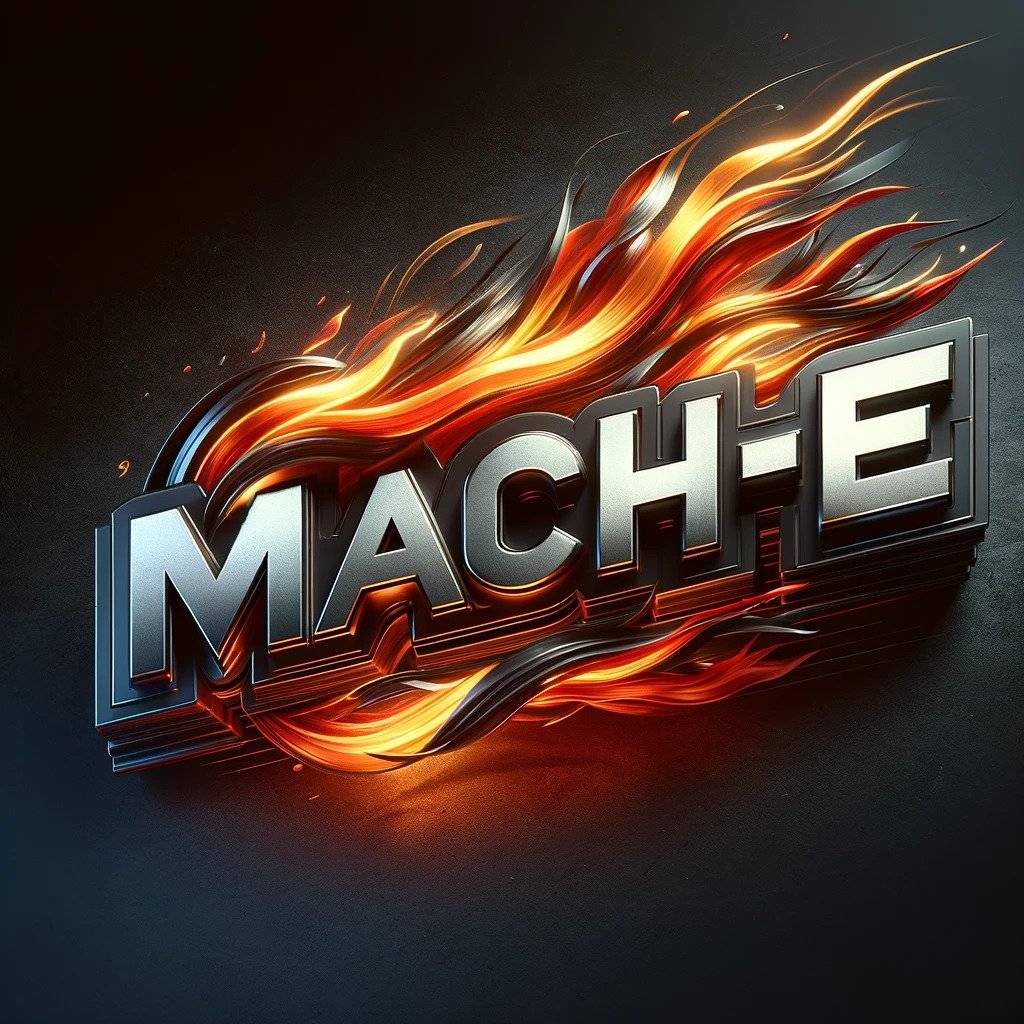 Ford Mustang Mach-E Delete Mache flames