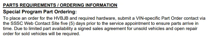 Ford Mustang Mach-E Recall 23S56 - HVBJB Replacement / Powertrain Software Update 1703004281805
