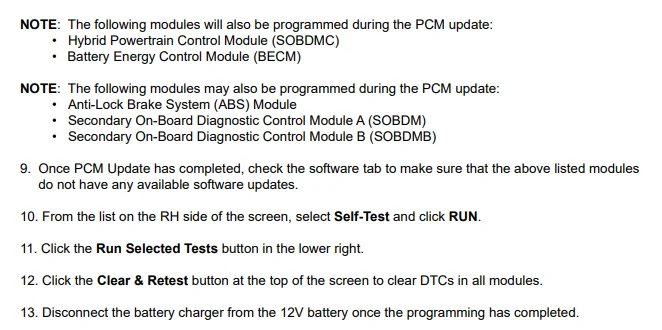 Ford Mustang Mach-E Recall 23S56 - HVBJB Replacement / Powertrain Software Update 1703099005933