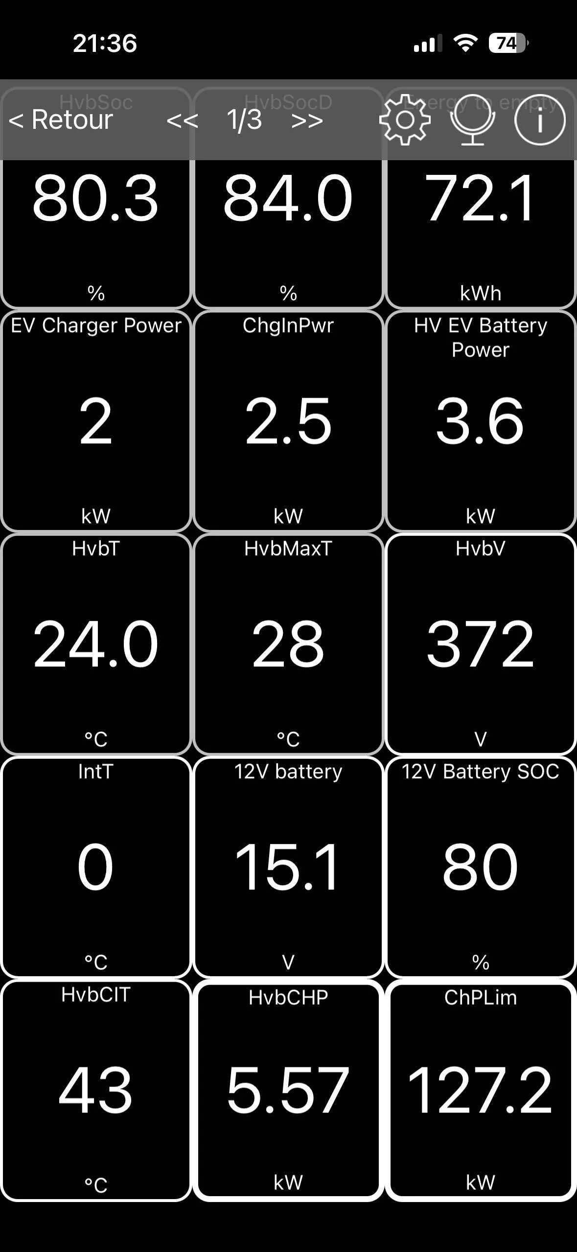 Ford Mustang Mach-E Hight Voltage Battery overheating during charging on L2 after OTA IMG_4179
