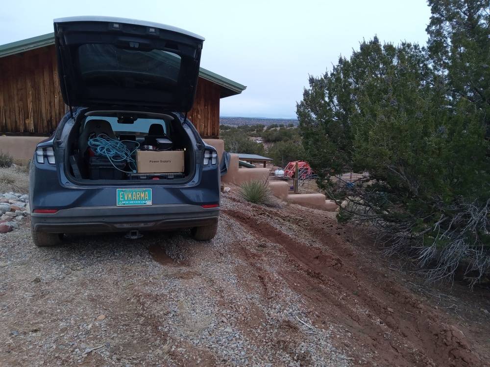 Ford Mustang Mach-E Don’t get run over! ePony off-grid Service call