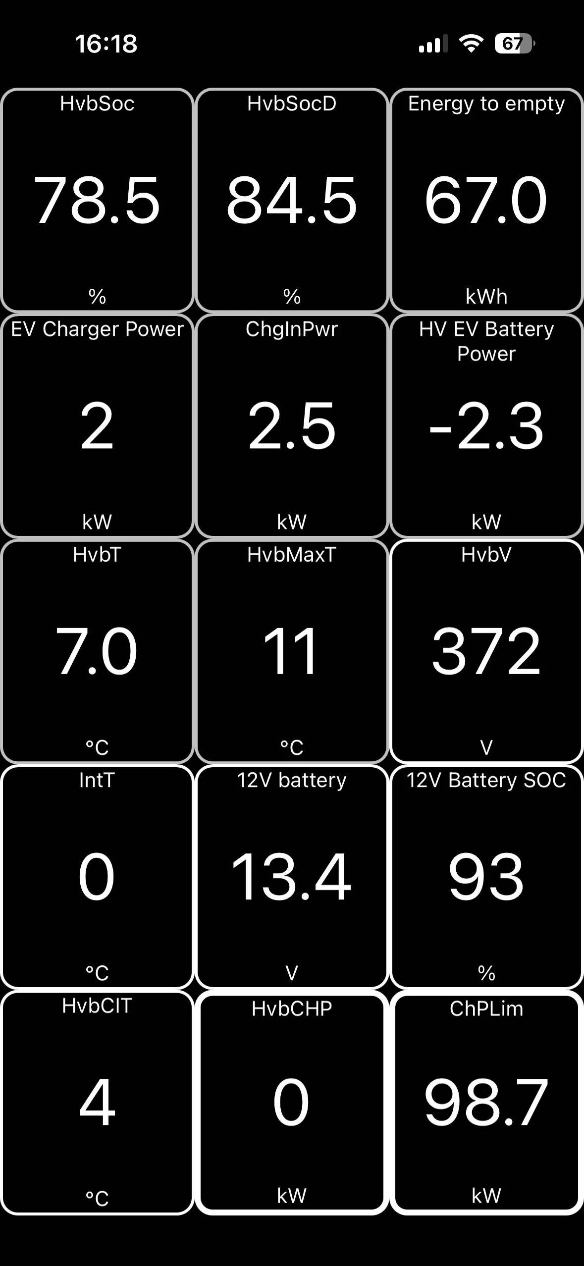 Ford Mustang Mach-E Hight Voltage Battery overheating during charging on L2 after OTA IMG_4186