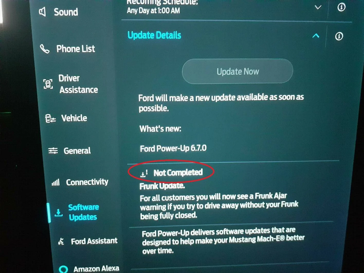 Ford Mustang Mach-E Power-Up 6.7.0 6.7.0 Update 1