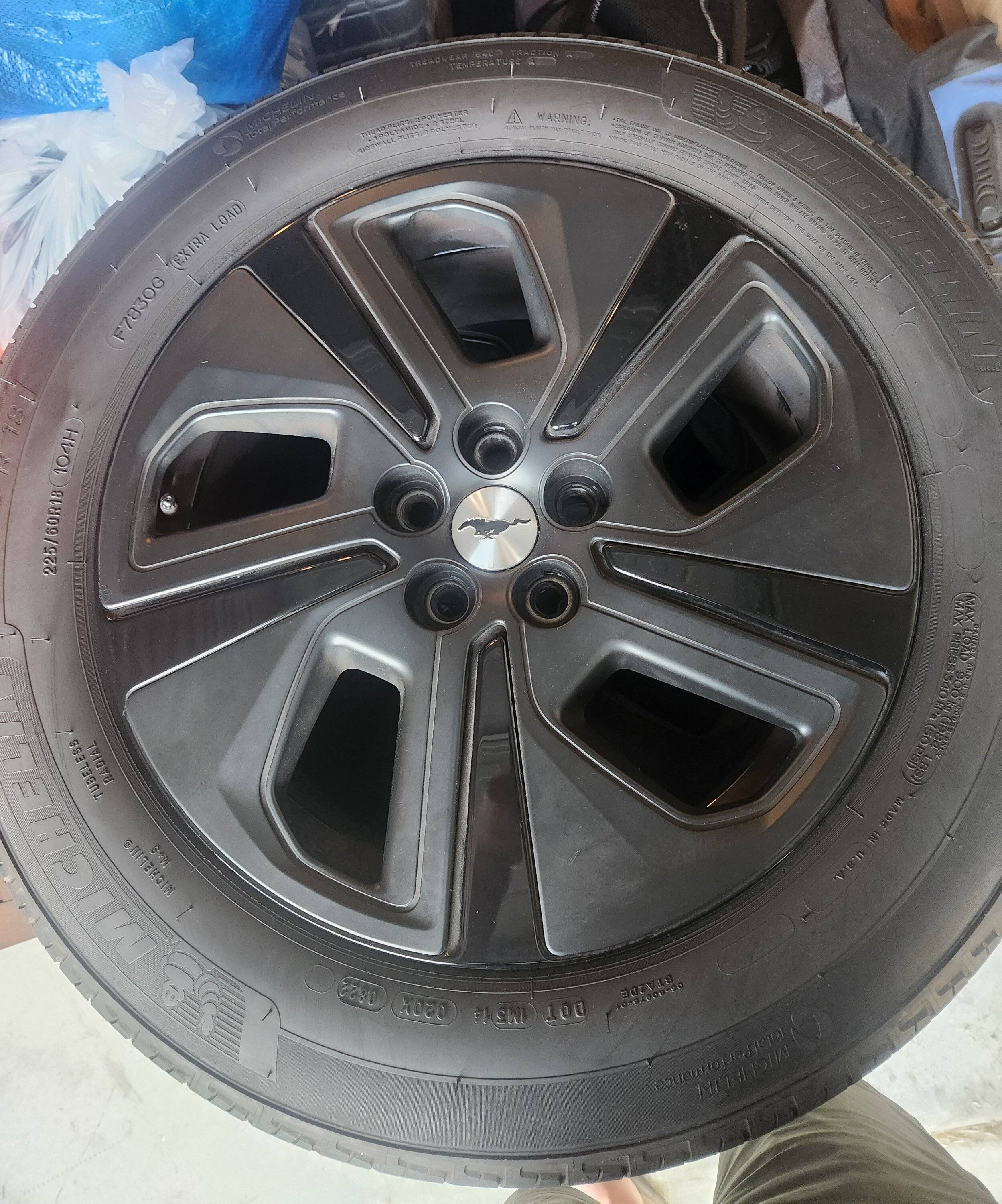 Ford Mustang Mach-E CR1 Wheels/Tires 18" 20231210_141926
