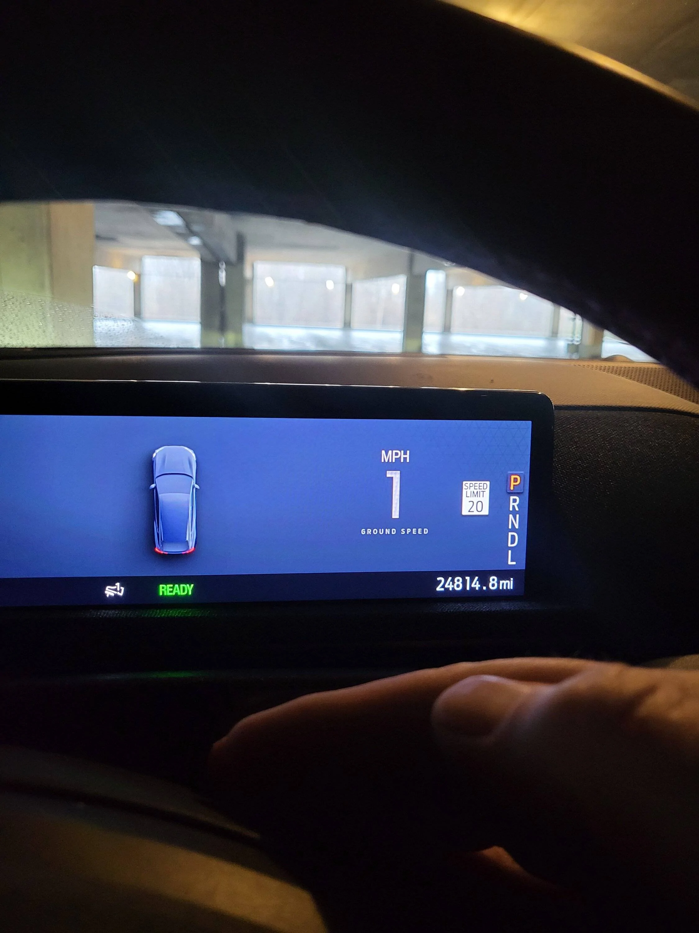 Ford Mustang Mach-E Speedometer updating speed infrequently 20231228_092654