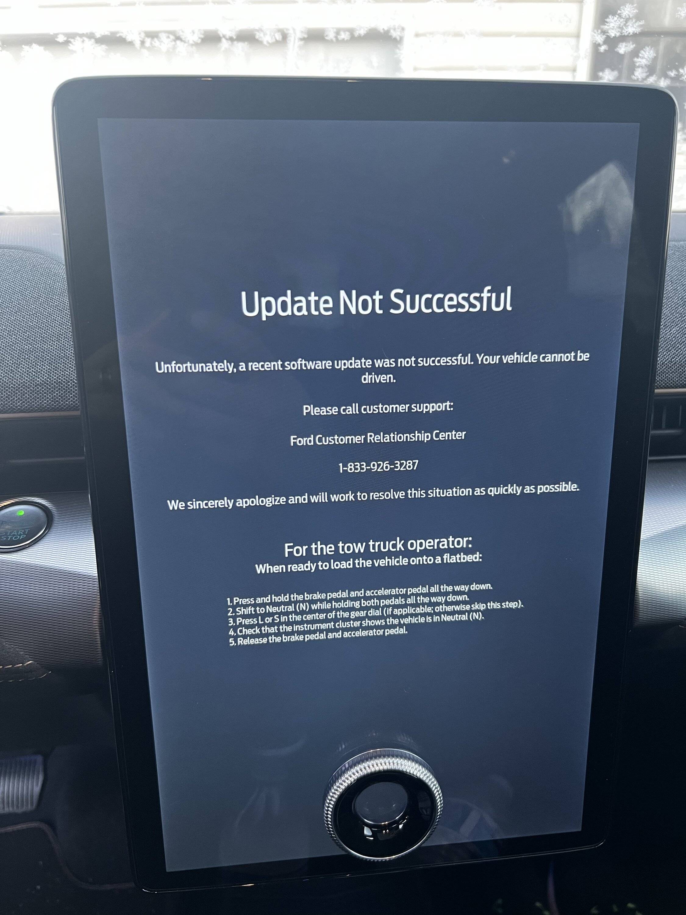 Ford Mustang Mach-E "Update not successful, vehicle cannot be driven" 8E07C5E8-1440-40C3-8966-8B453DC41D2F