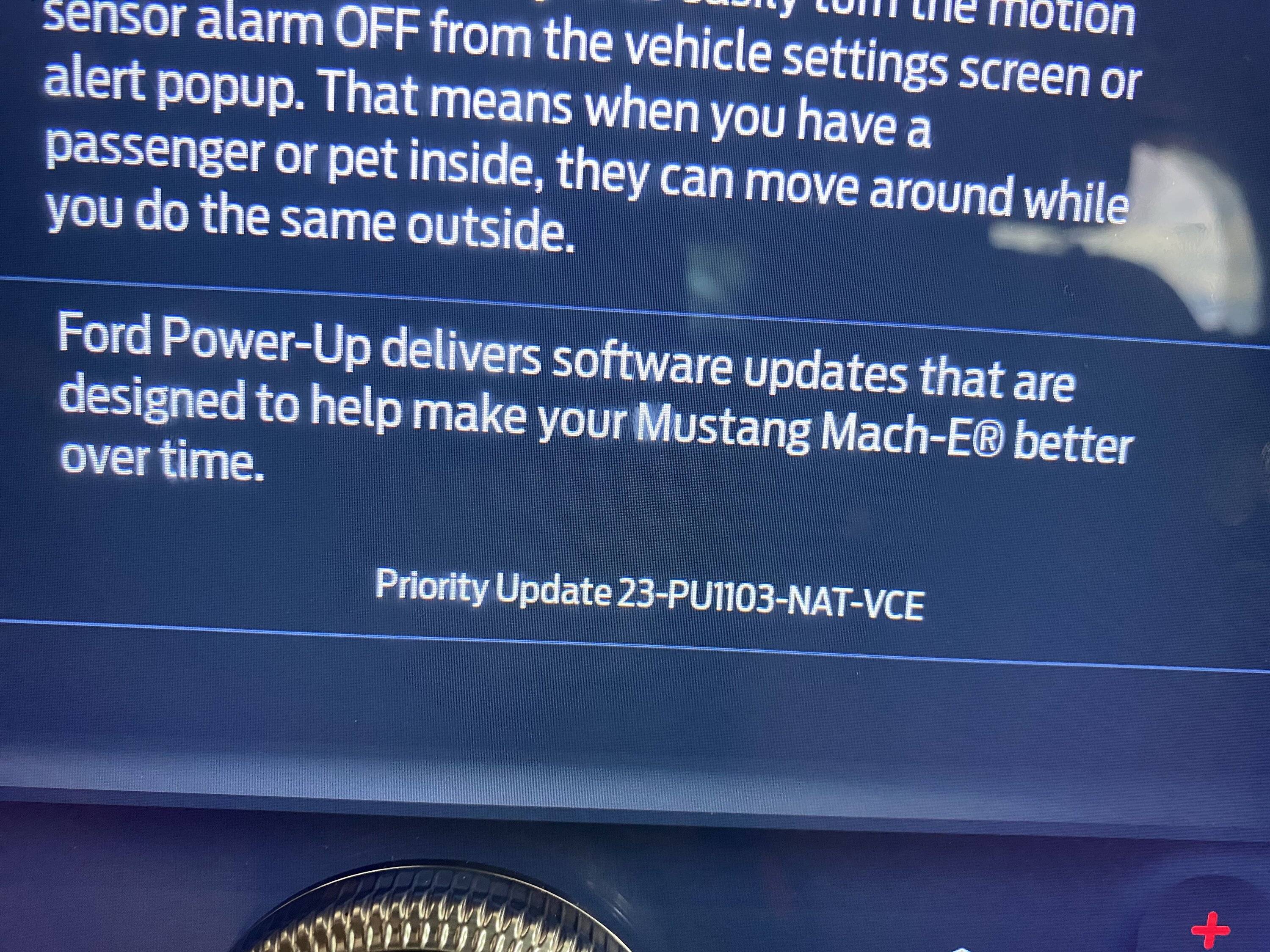 Ford Mustang Mach-E Frozen center screen on startup? IMG_2835