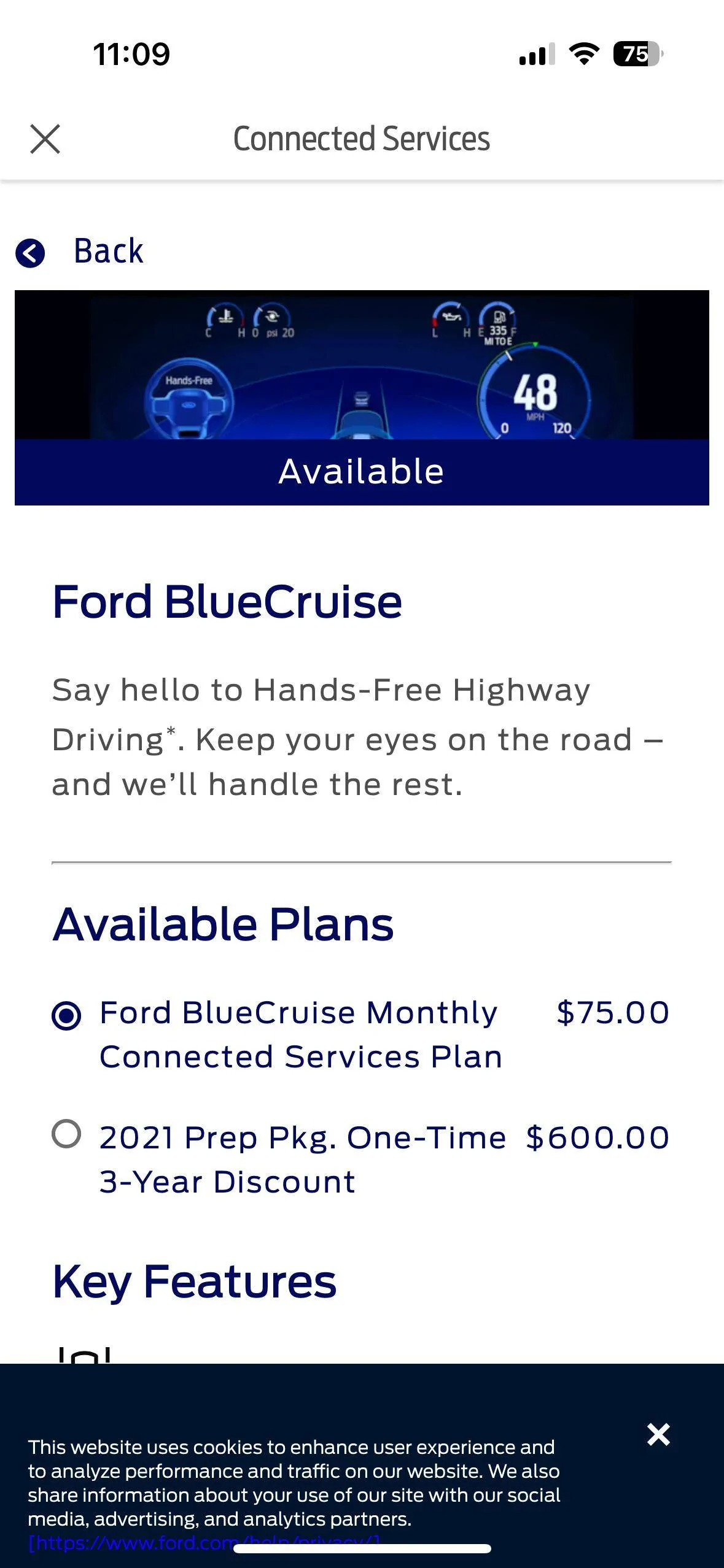 Ford Mustang Mach-E Bluecruise subscription really expiring before 1.3 really delivered?? IMG_6749