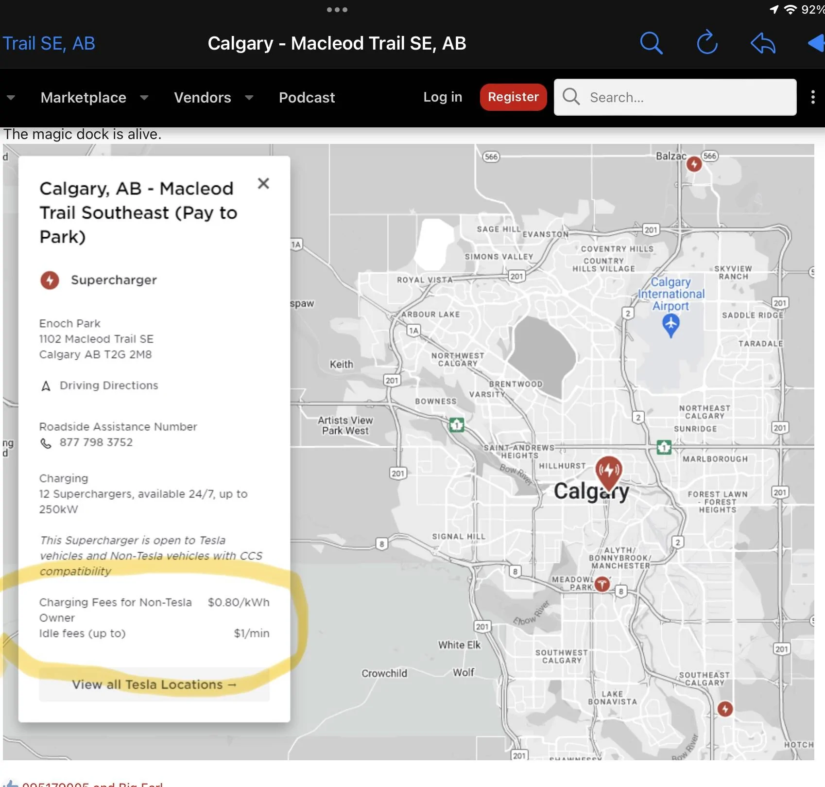 Ford Mustang Mach-E Tesla Supercharger network now up to 66 locations with Magic Dock (4/17/24) IMG_1785