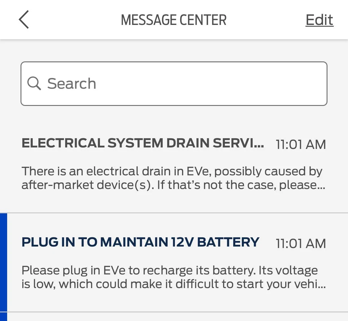 Ford Mustang Mach-E Electrical System Drain Service Required 😩 IMG_8711
