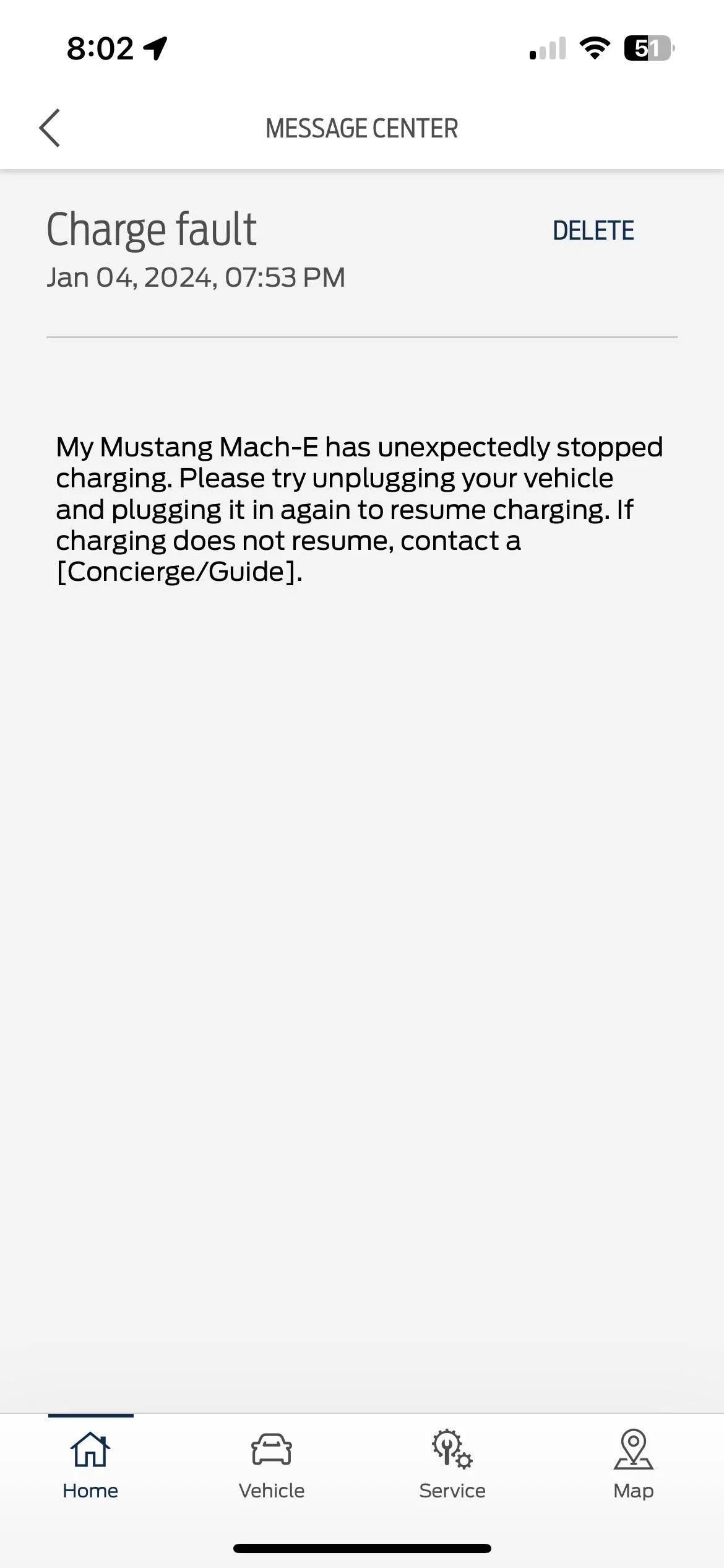 Ford Mustang Mach-E New MME, fails often when starting to charge. IMG_6922