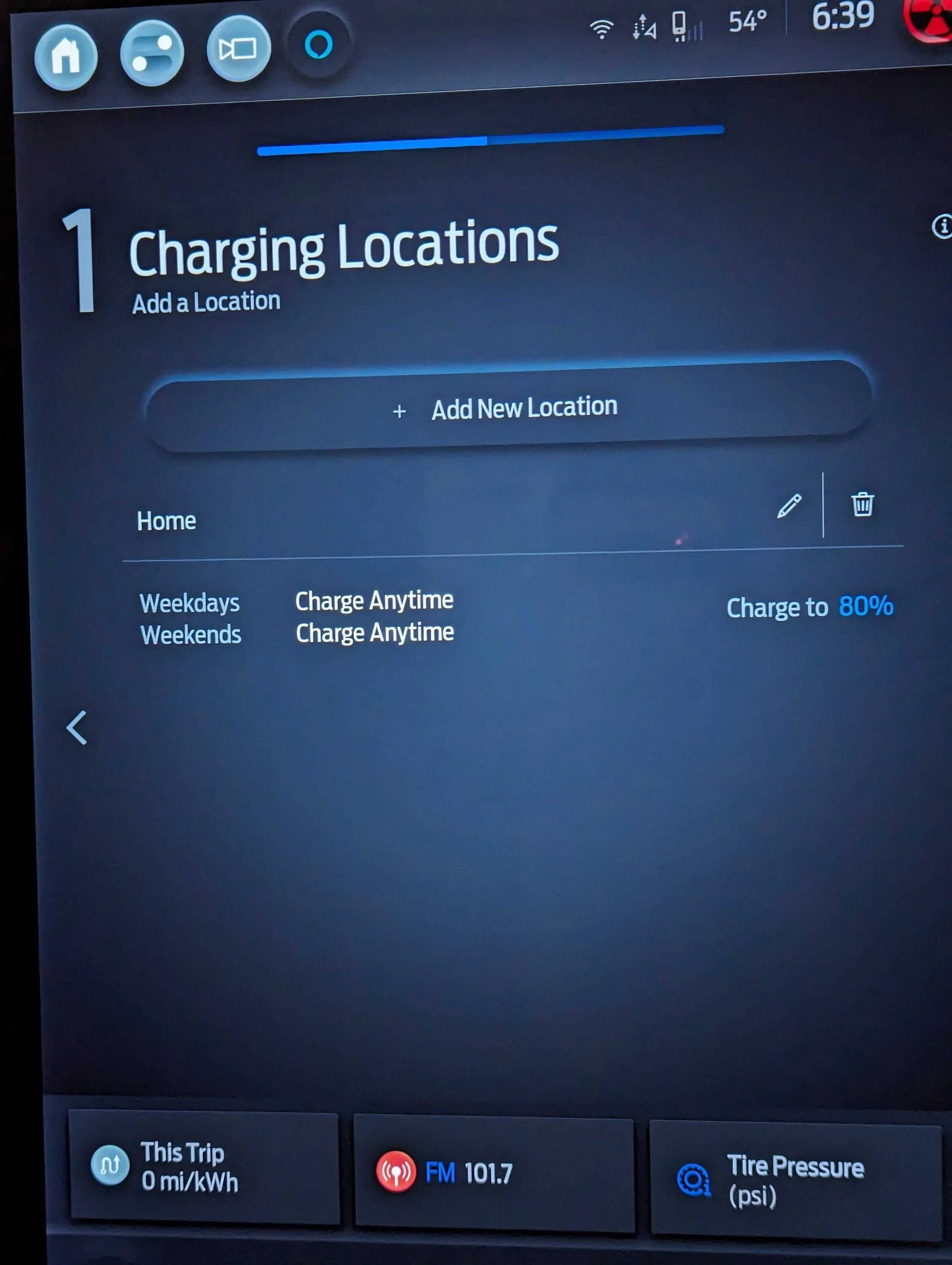 Ford Mustang Mach-E Always charging to 100% PXL_20240105_113940909