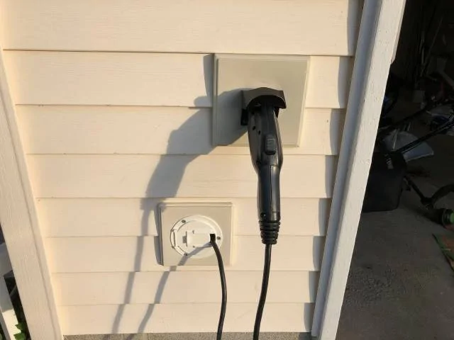 Ford Mustang Mach-E Ideas / pics to make exterior charger setup less cluttered? ezgif-2-cb0bea7f94