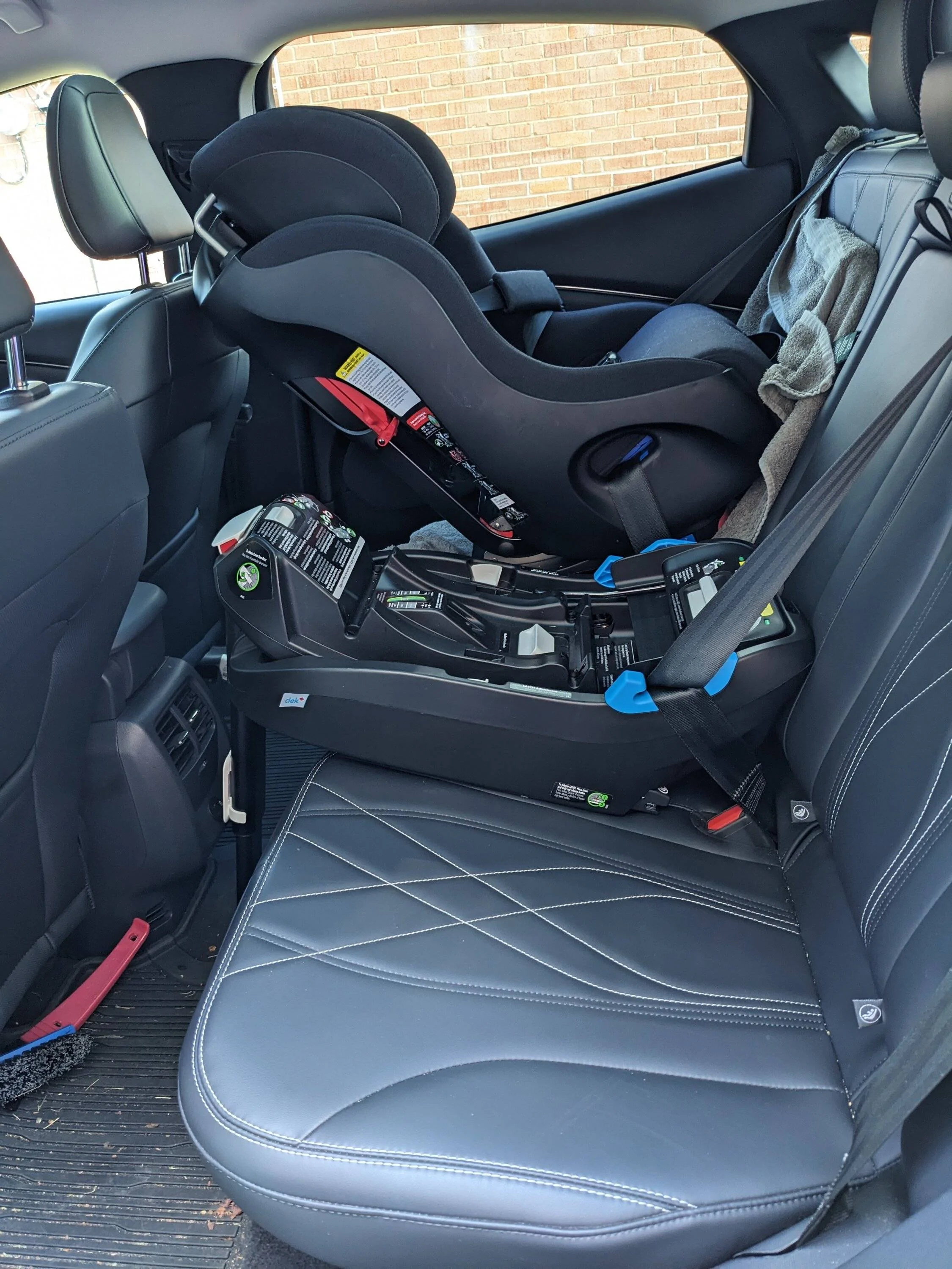 Ford Mustang Mach-E Carseats in the Mach E PXL_20240108_174457849